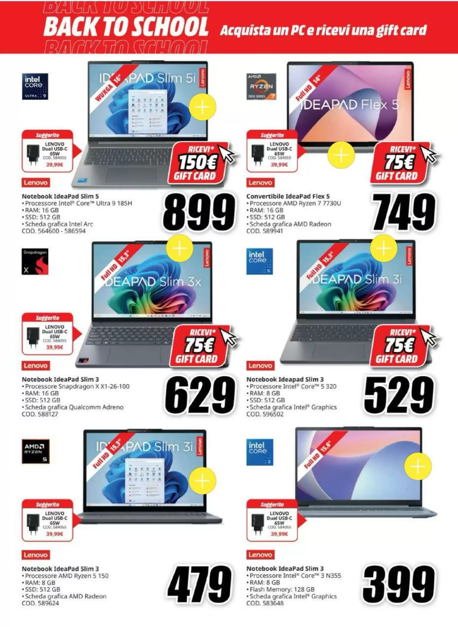 Volantino Mediaworld Dal 20 Agosto Al 31 Agosto 2026 Anteprima - Immagine 2 Dal 20 Agosto School
