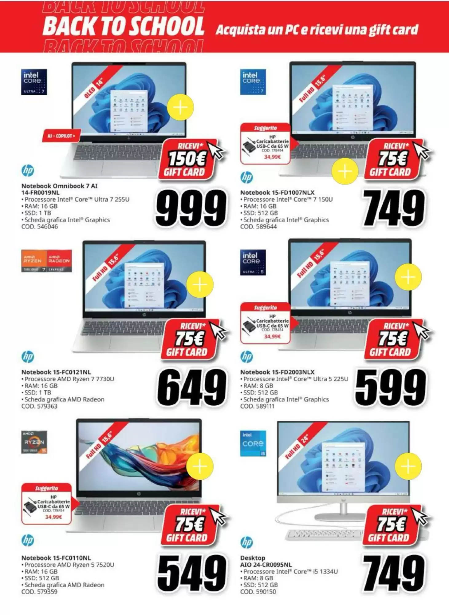 Volantino Mediaworld Dal 20 Agosto Al 31 Agosto 2026 Anteprima - Immagine 4 Dal 20 Agosto School