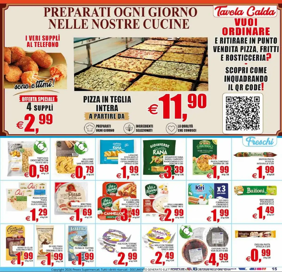 Volantino Pewex Dal 12 Agosto Al 20 Agosto 2026 Anteprima - Immagine 1 Dal 12 Agosto