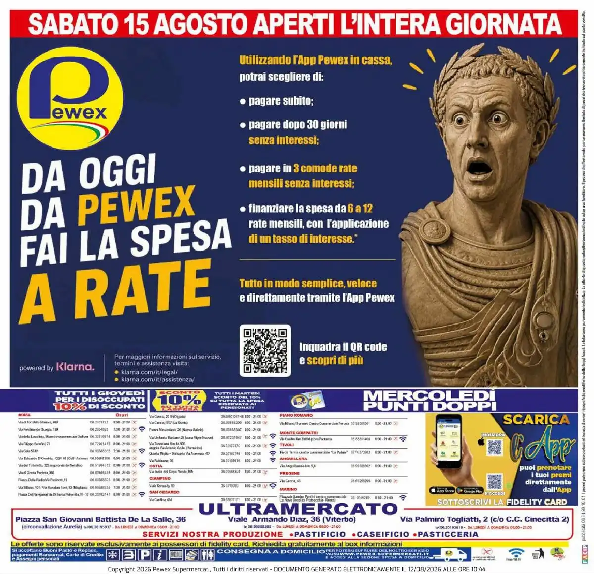 Volantino Pewex Dal 12 Agosto Al 20 Agosto 2026 Anteprima - Immagine 2 Dal 12 Agosto