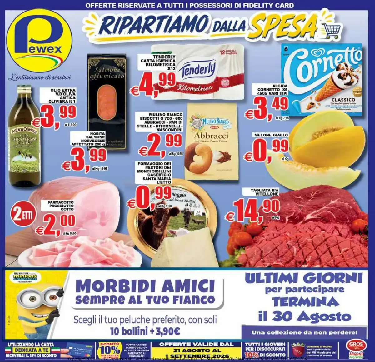 Volantino Pewex Dal 21 Agosto Al 1 Settembre 2026 Anteprima - Immagine 1 Dal 21 Agosto