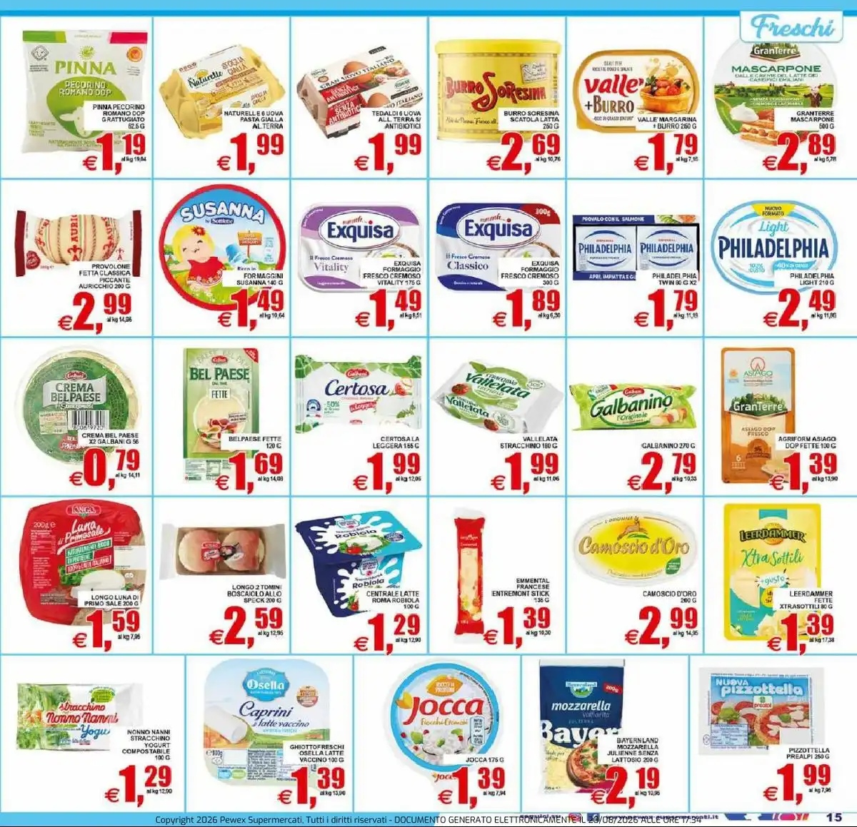 Volantino Pewex Dal 21 Agosto Al 1 Settembre 2026 Anteprima - Immagine 1 Dal 21 Agosto