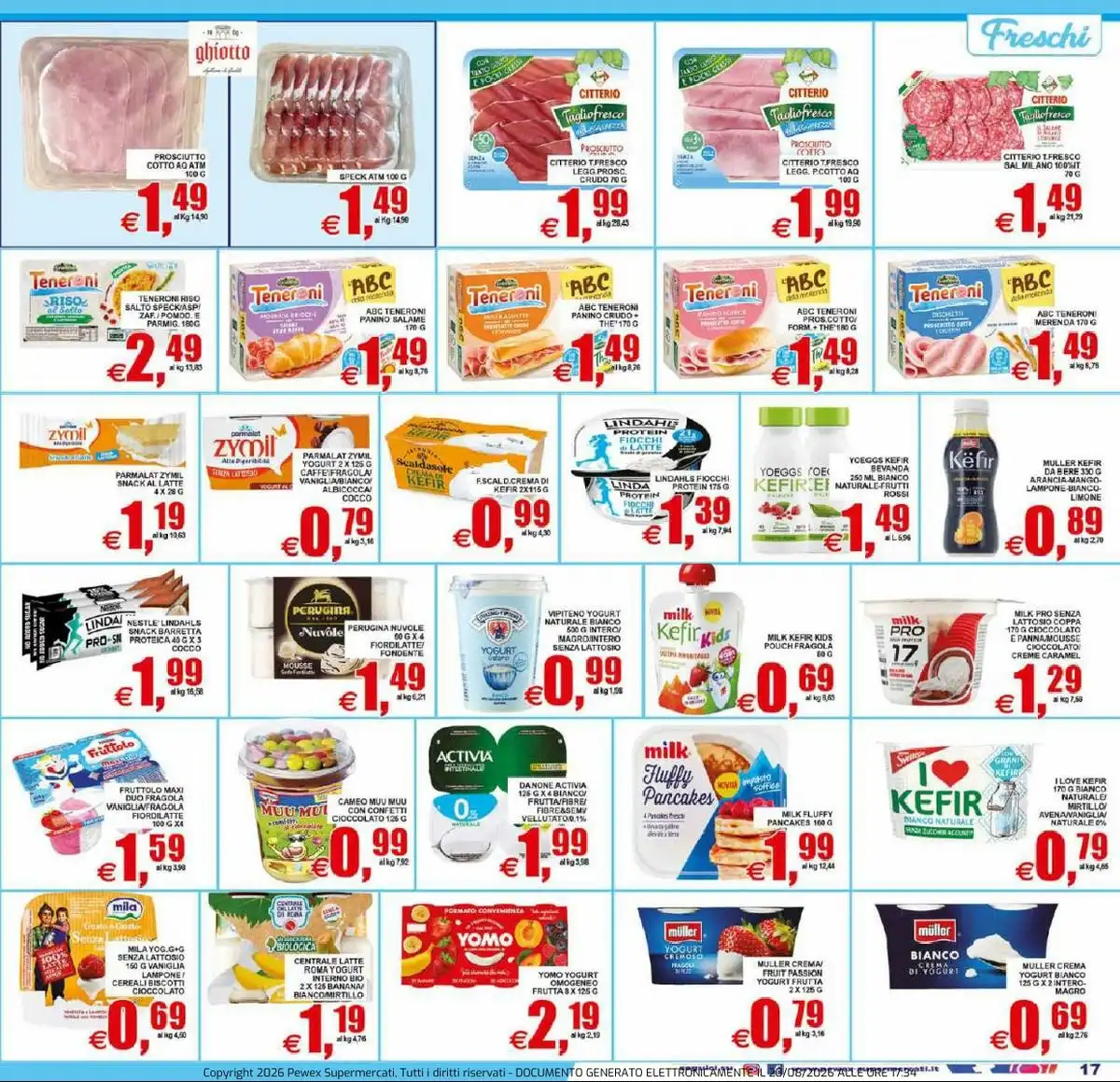 Volantino Pewex Dal 21 Agosto Al 1 Settembre 2026 Anteprima - Immagine 1 Dal 21 Agosto