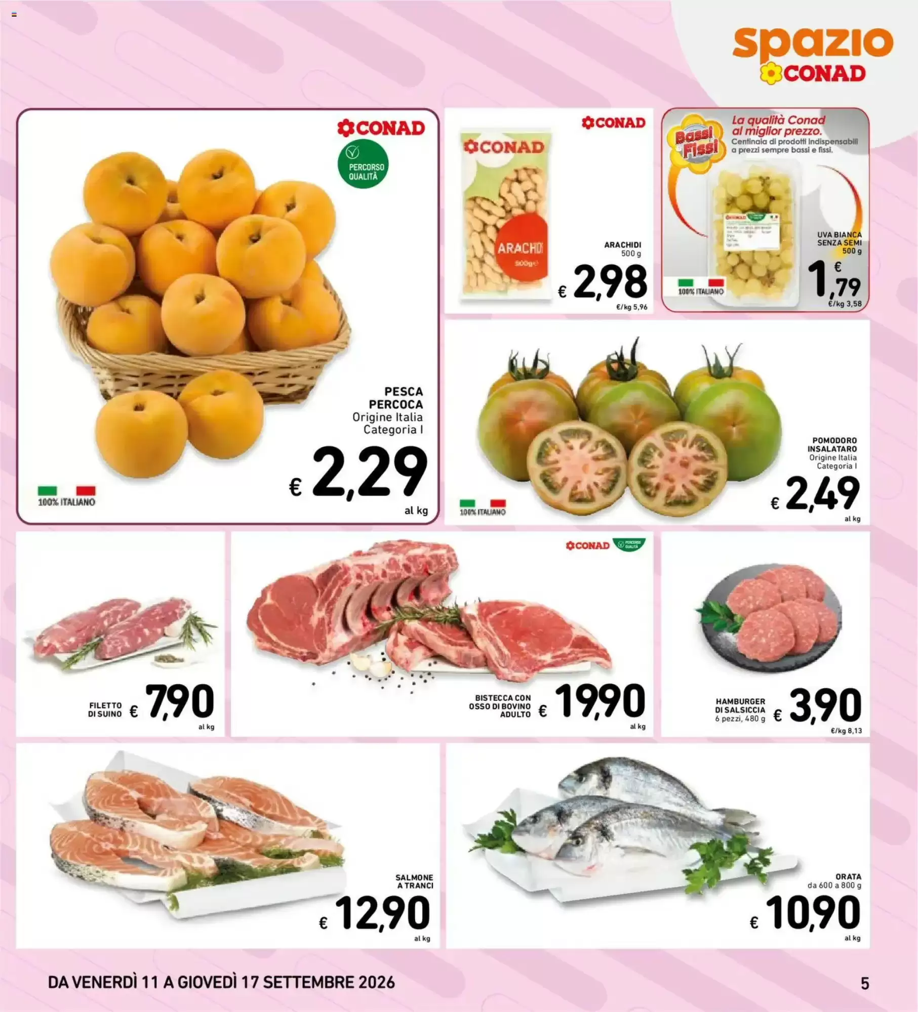 Volantino Spazio Conad dal 11 settembre al 17 settembre anteprima - Immagine 1 dal 11 settembre