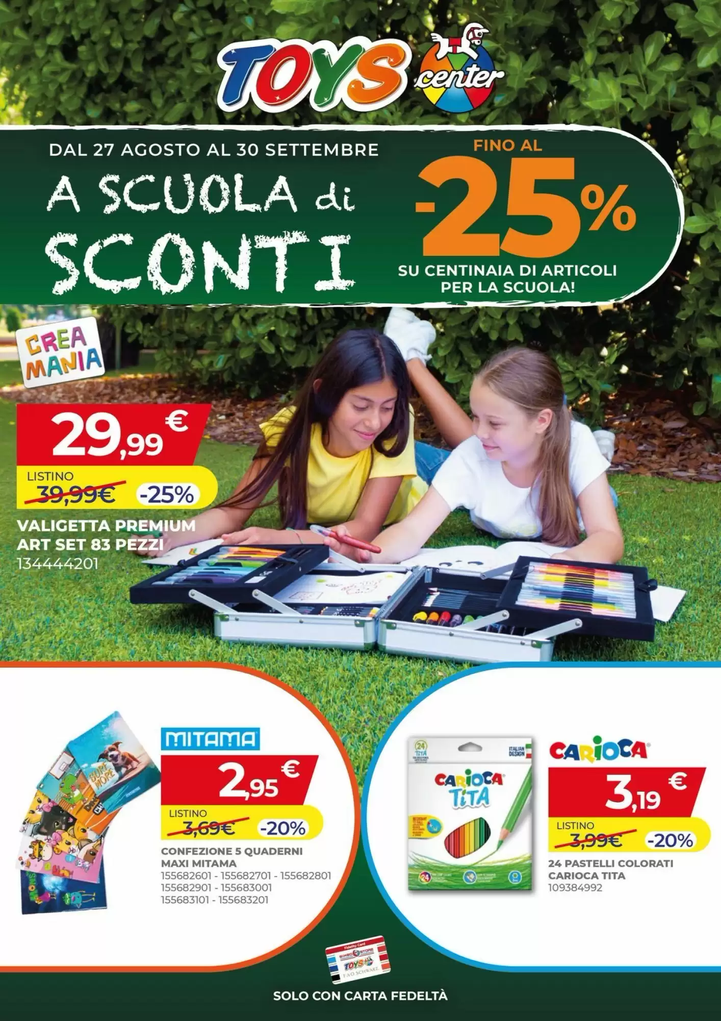 Volantino Toys Center dal 7 settembre al 30 settembre 2026 anteprima - Immagine 1 dal 7 settembre