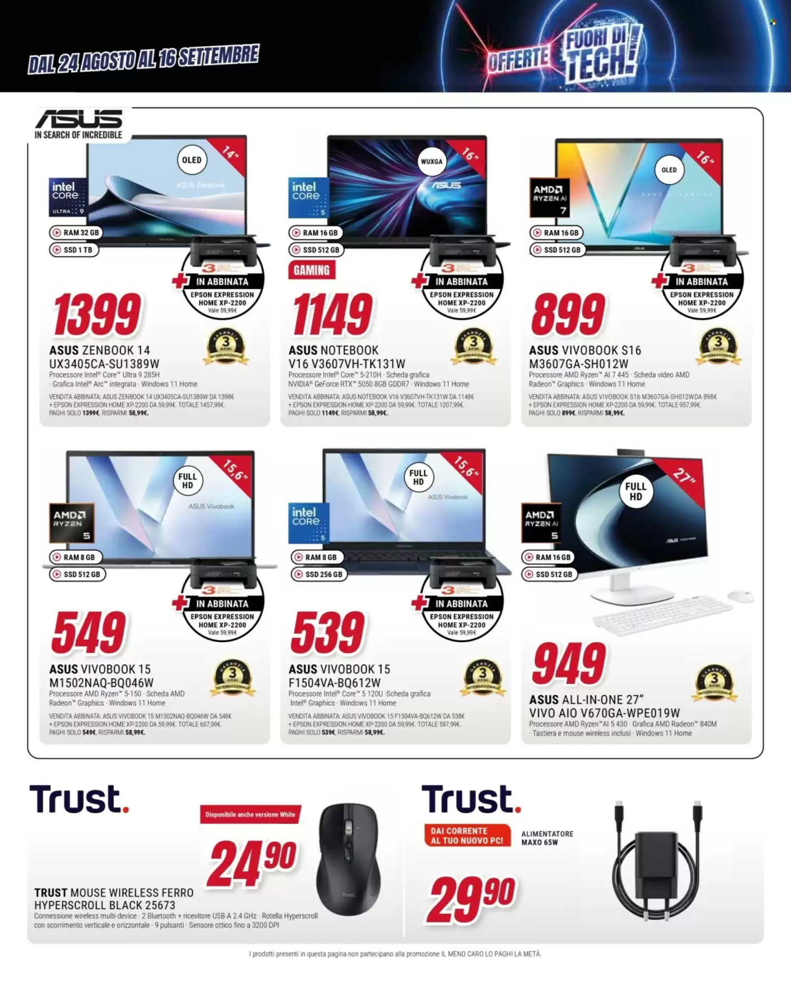 Volantino Trony Black Friday 2026 - Immagine 1 Trony