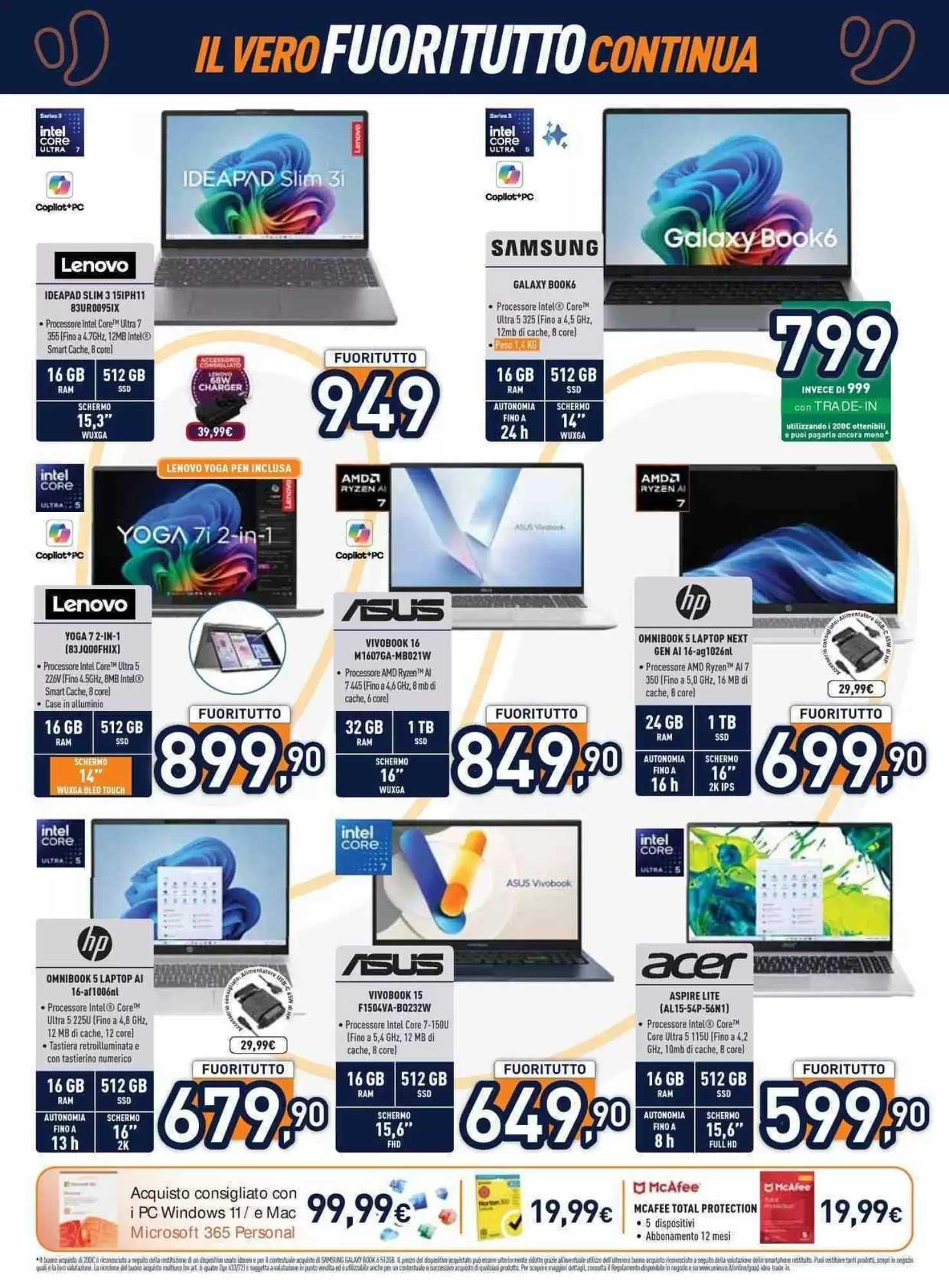 Volantino Unieuro Black Friday 2026 - Immagine 2 Volantino Unieuro Black Friday 2026 - Pagina