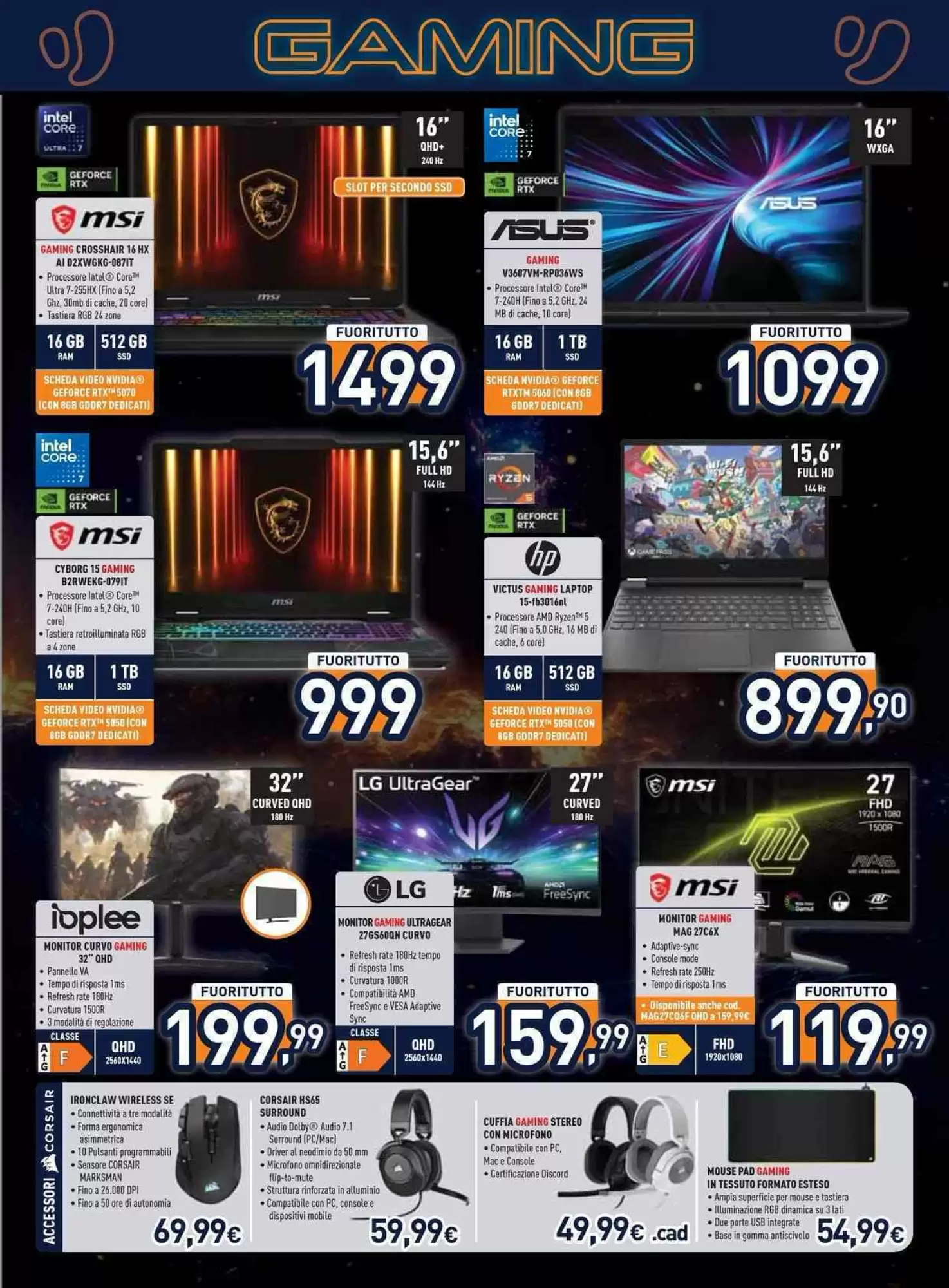 Volantino Unieuro Black Friday 2026 - Immagine 1 Volantino Unieuro Black Friday 2026 - Pagina