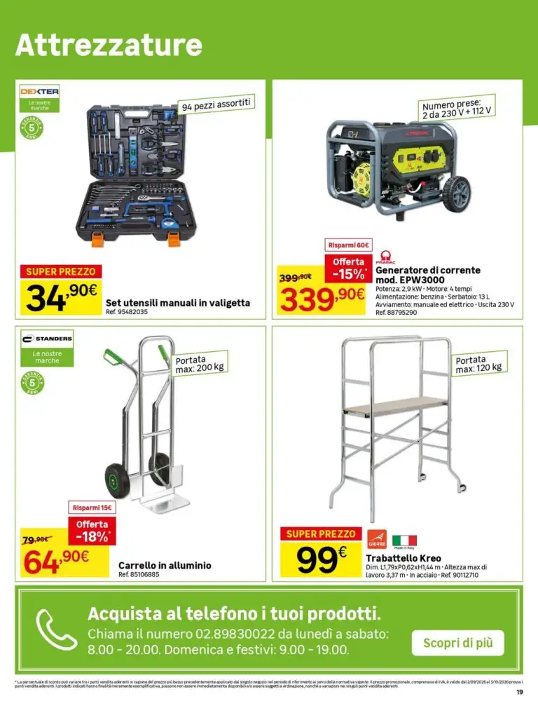Volantino Leroy Merlin dal 2 settembre al 5 ottobre 2026 anteprima - Immagine 1 dal 2 settembre