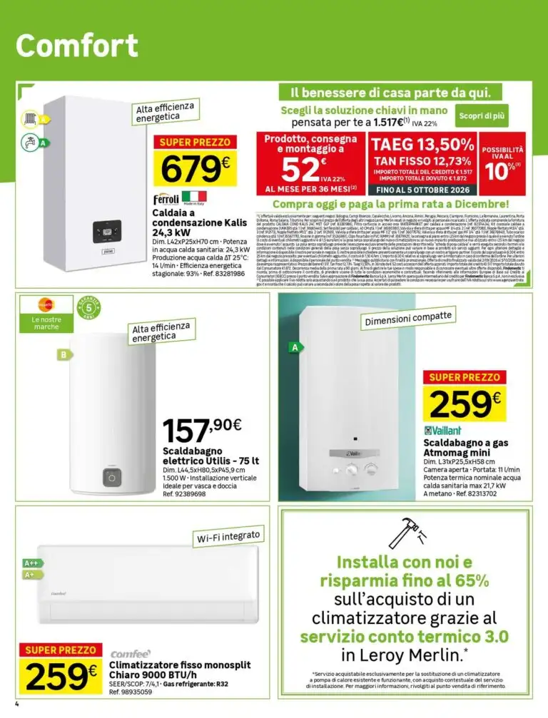 Volantino Leroy Merlin dal 2 settembre al 5 ottobre 2026 anteprima - Immagine 2 dal 2 settembre