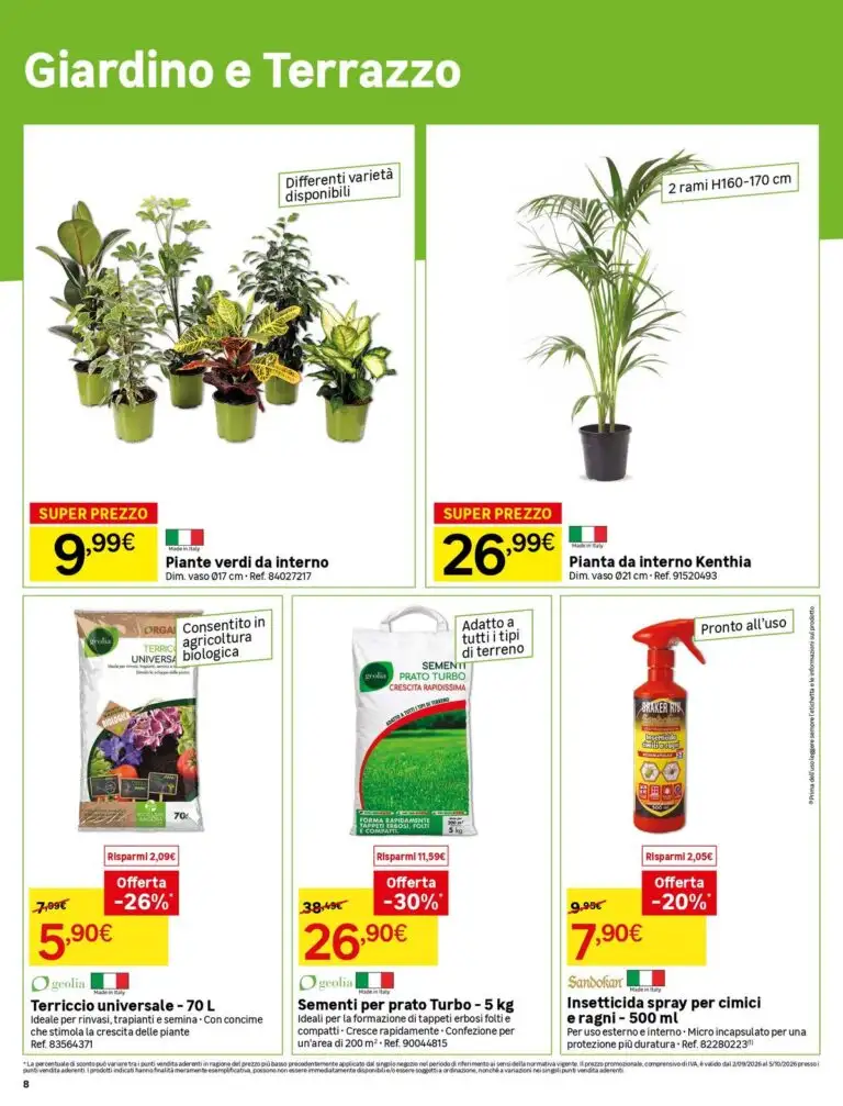 dal 2 settembre