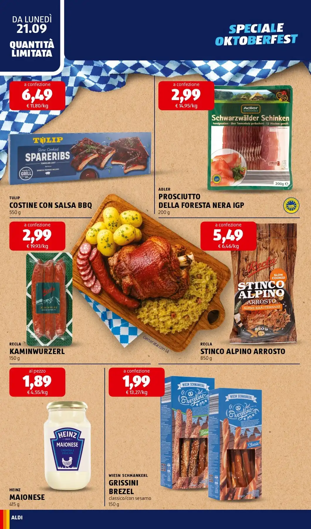 Dal 21 Settembre
