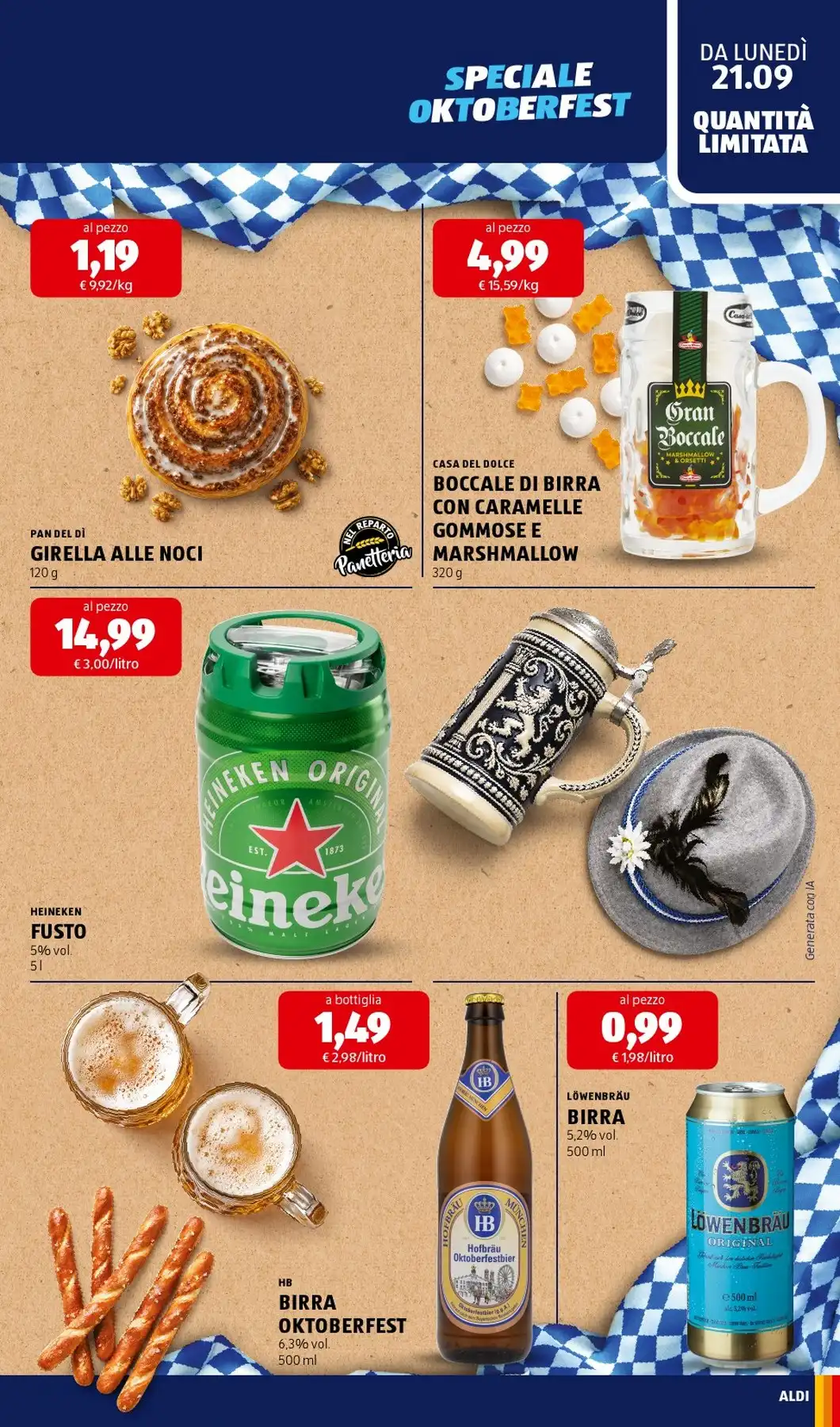 Dal 21 Settembre