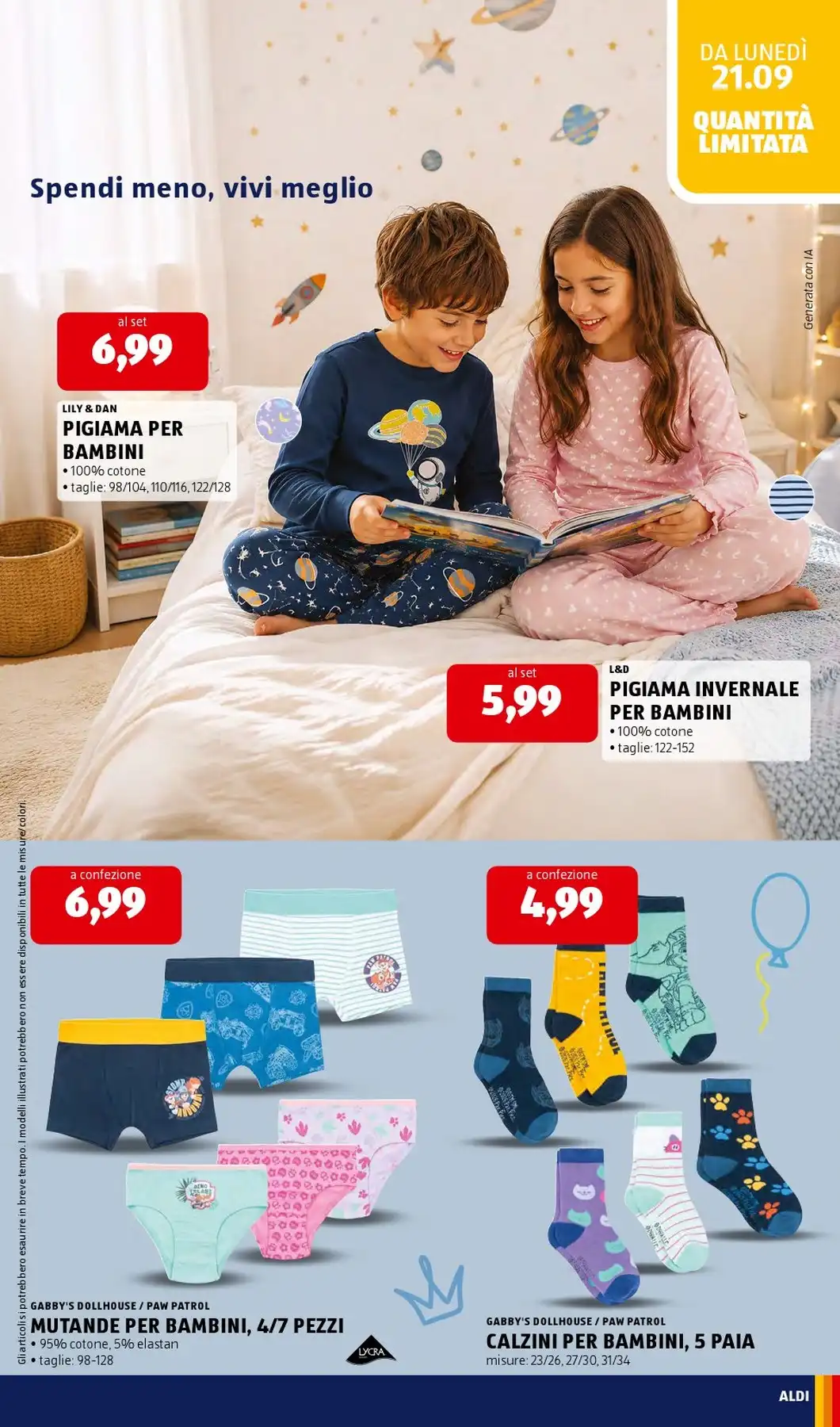 Volantino Aldi - Immagine 1 Dal 21 Settembre