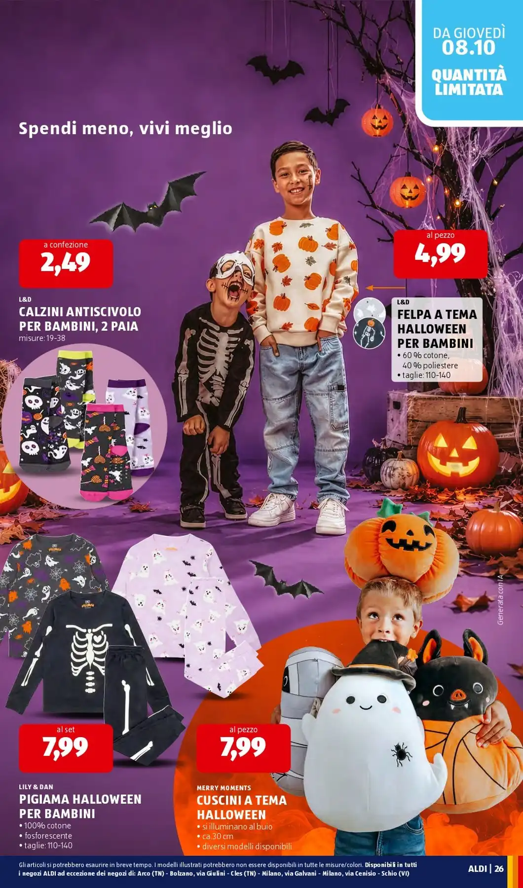 Volantino Aldi Nuovo Dal 5 Ottobre Al 10 Ottobre 2026 Anteprima - Immagine 1 Dal 5 Ottobre Halloween