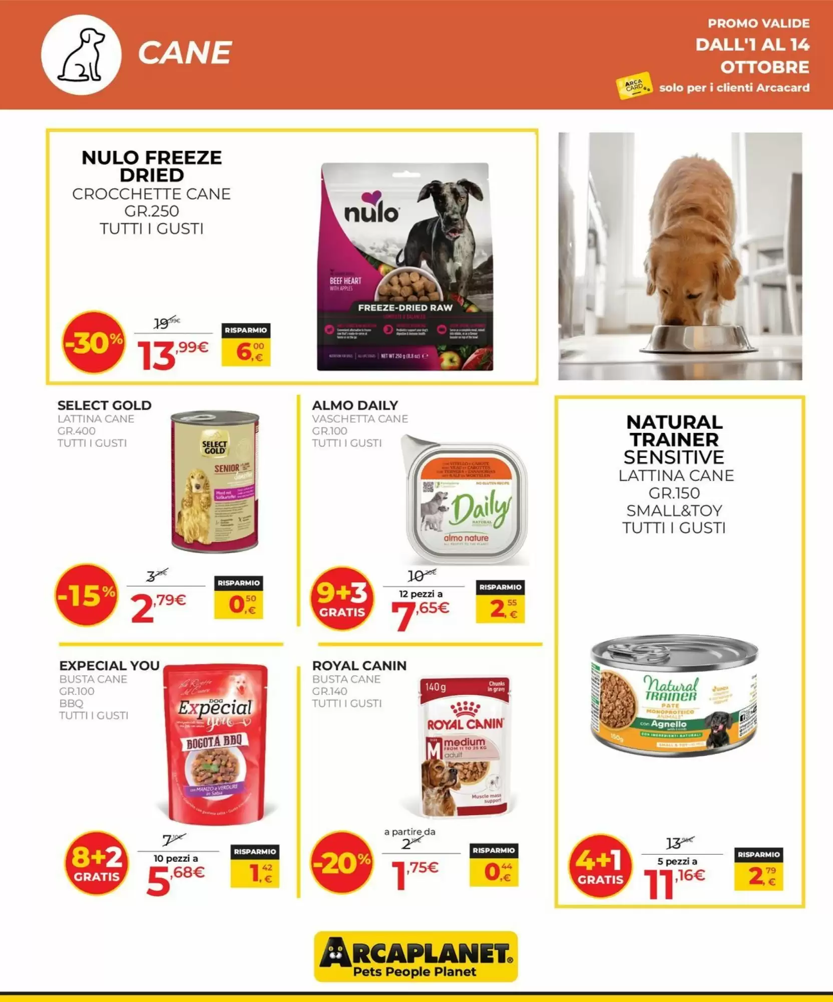 Volantino Arcaplanet Nuovo Dal 1 Ottobre Al 14 Ottobre 2026 Anteprima - Immagine 2 Dal 1 Ottobre Halloween