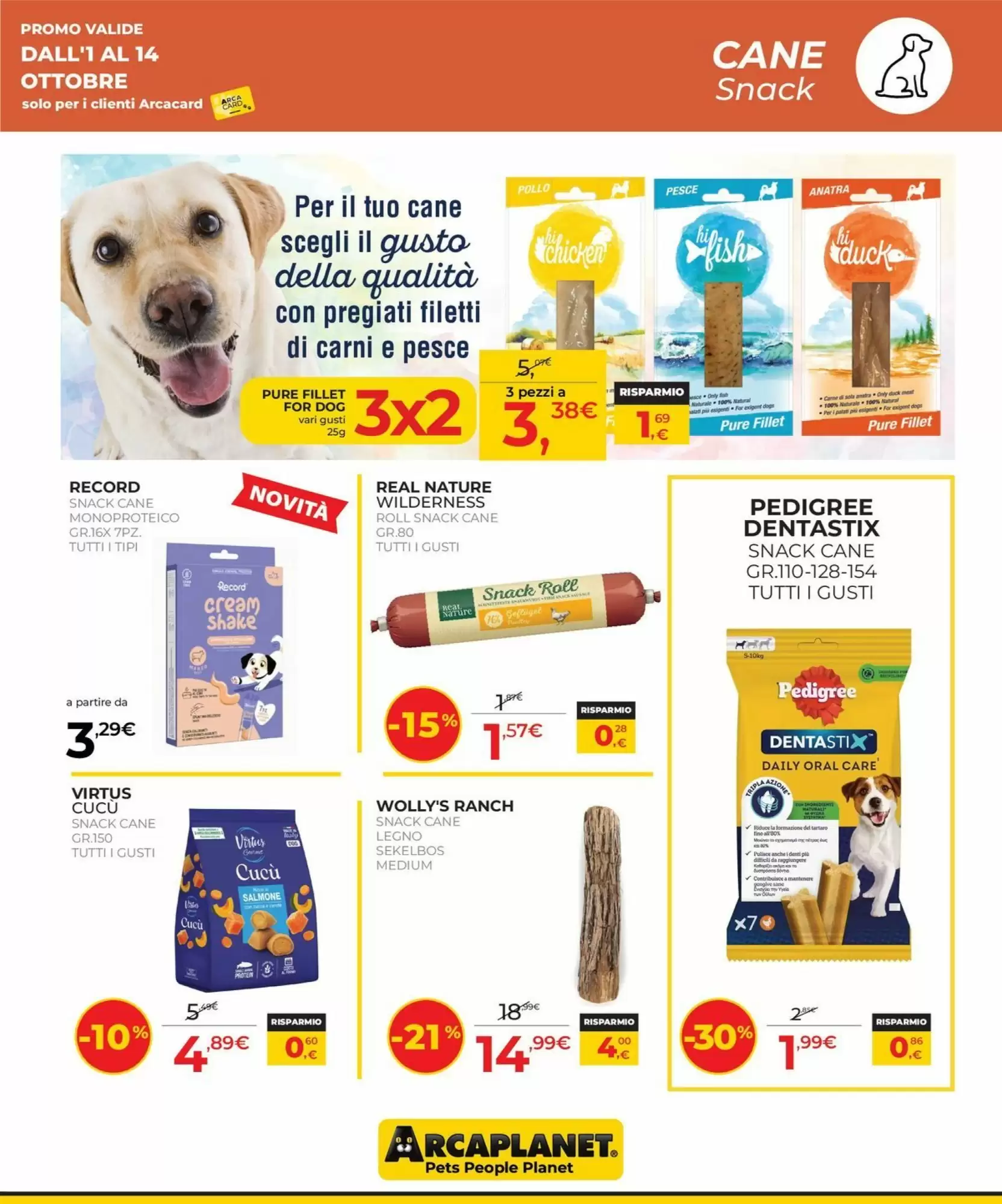 Volantino Arcaplanet Nuovo Dal 1 Ottobre Al 14 Ottobre 2026 Anteprima - Immagine 3 Dal 1 Ottobre Halloween