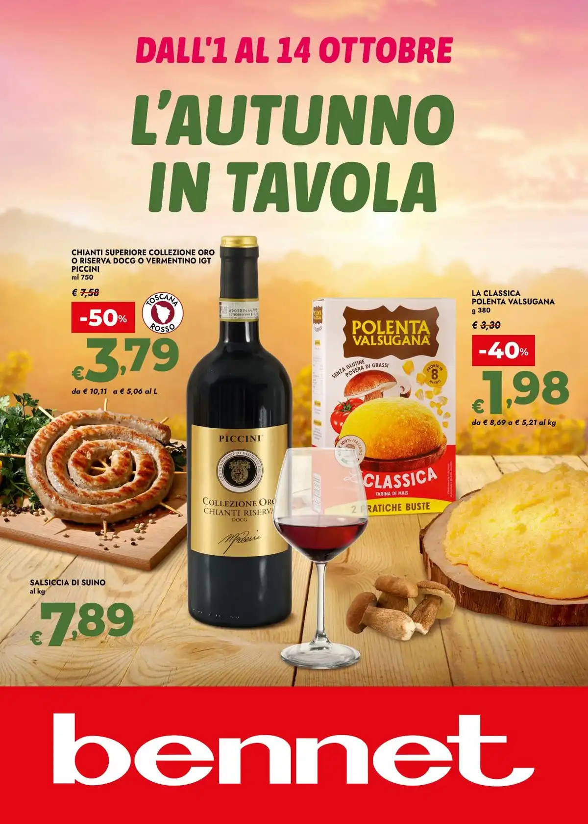 Volantino Bennet Dal 1 Ottobre Al 14 Ottobre 2026 Anteprima - Immagine 1 Dal 1 Ottobre