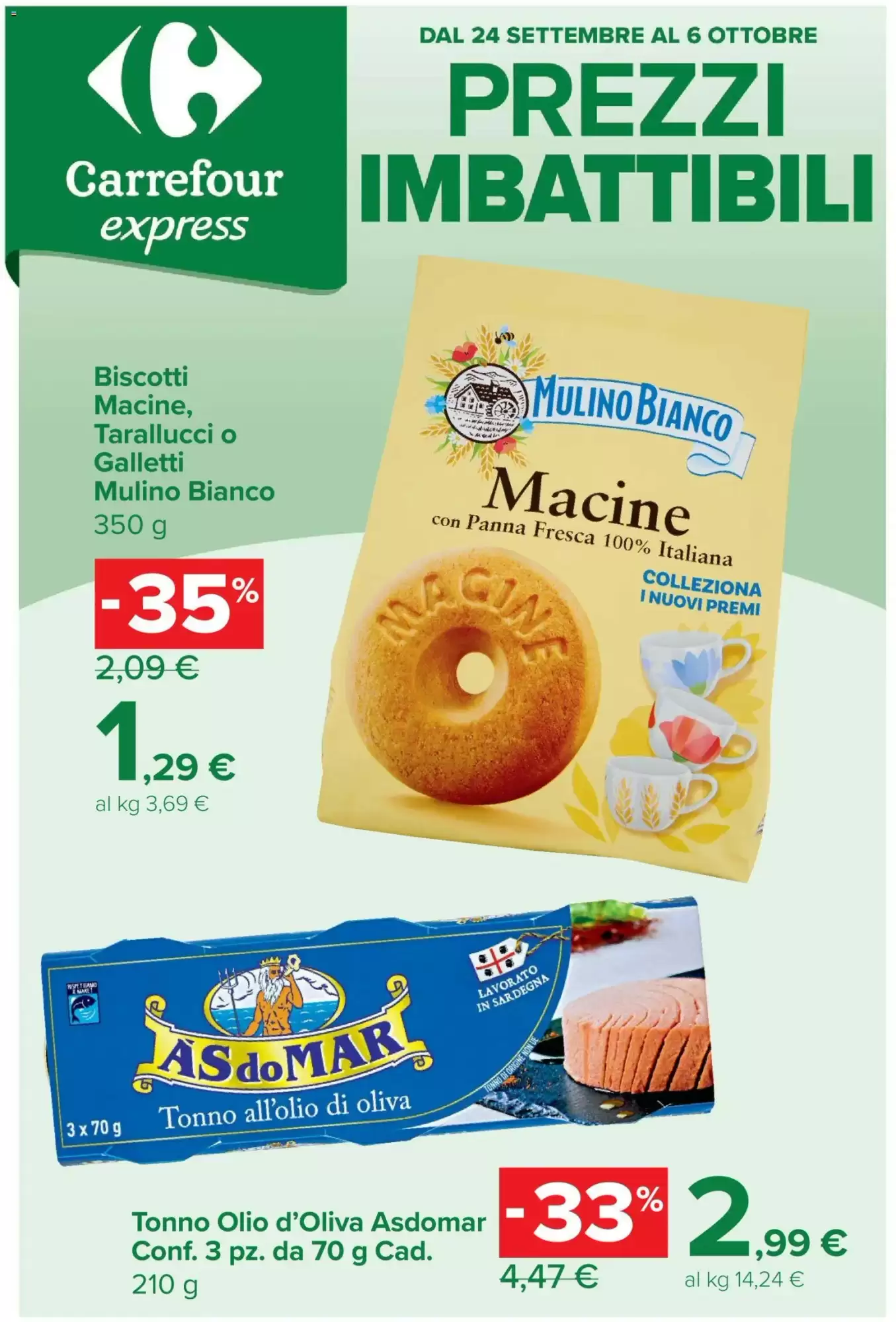 Volantino Carrefour Express Dal 23 Settembre Al 7 Ottobre 2026 Anteprima - Immagine 1 Dal 23 Settembre