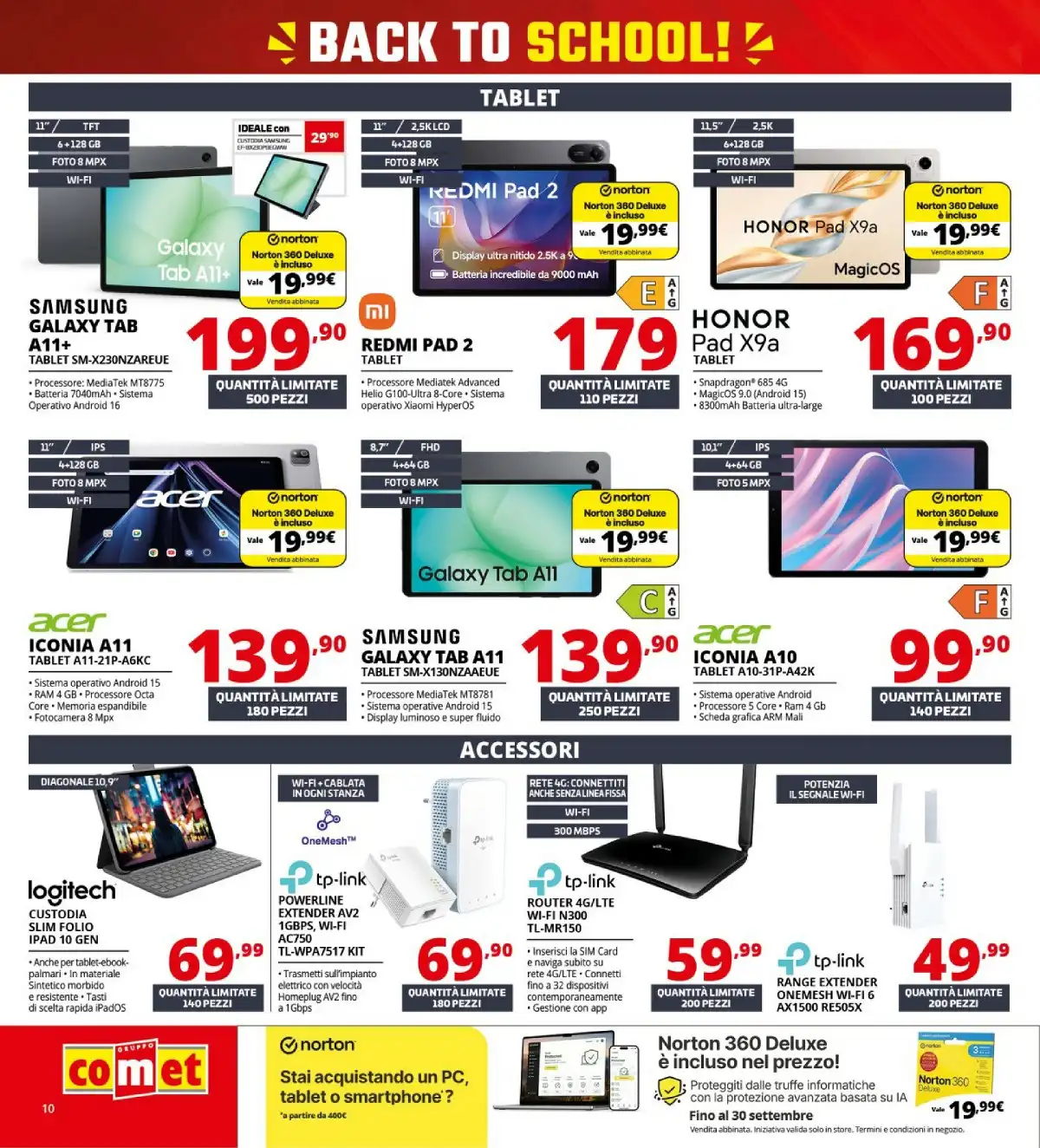 Volantino Comet Black Friday 2026 - Immagine 1 Comet