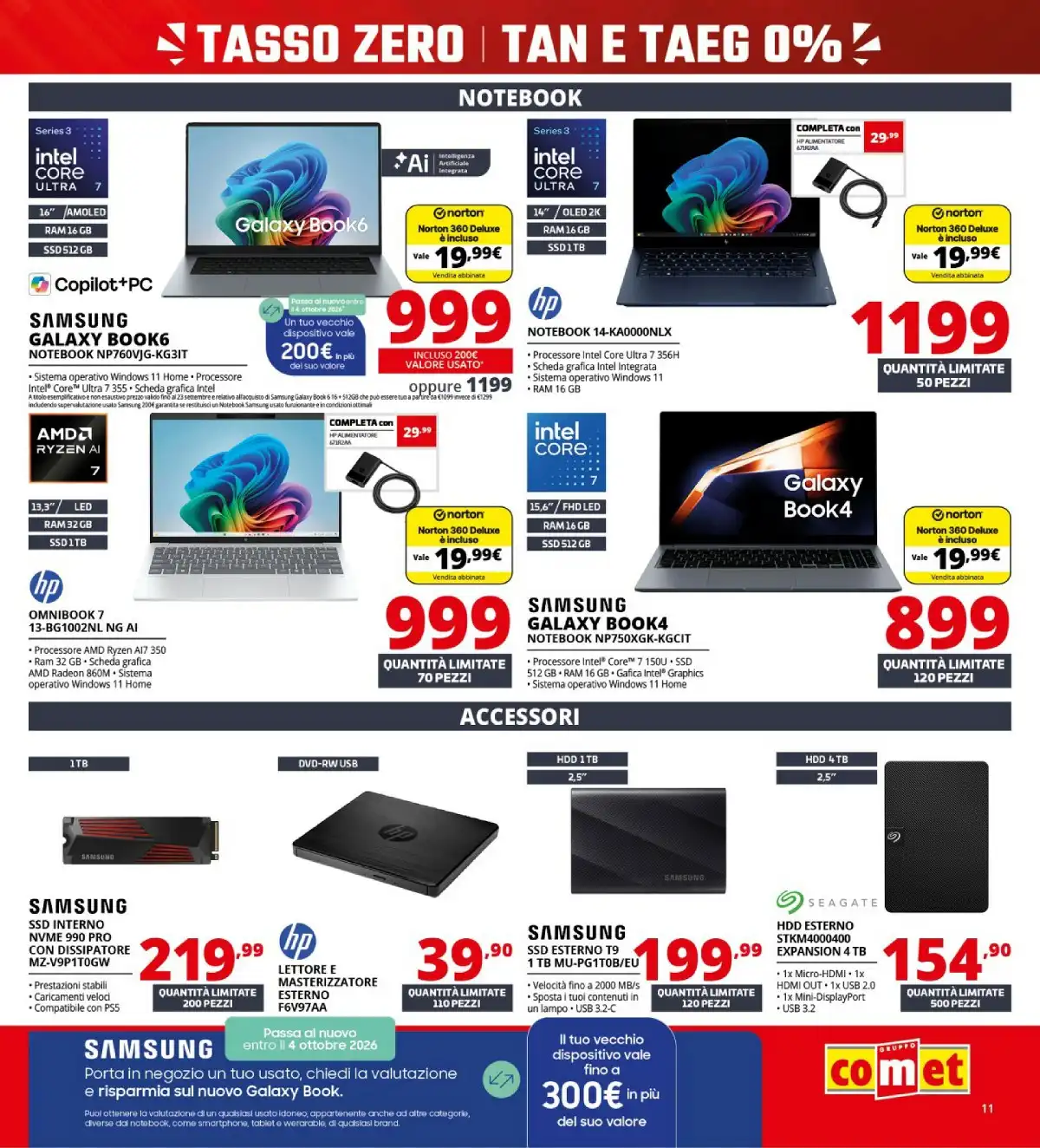 Volantino Comet Black Friday 2026 - Immagine 2 Comet