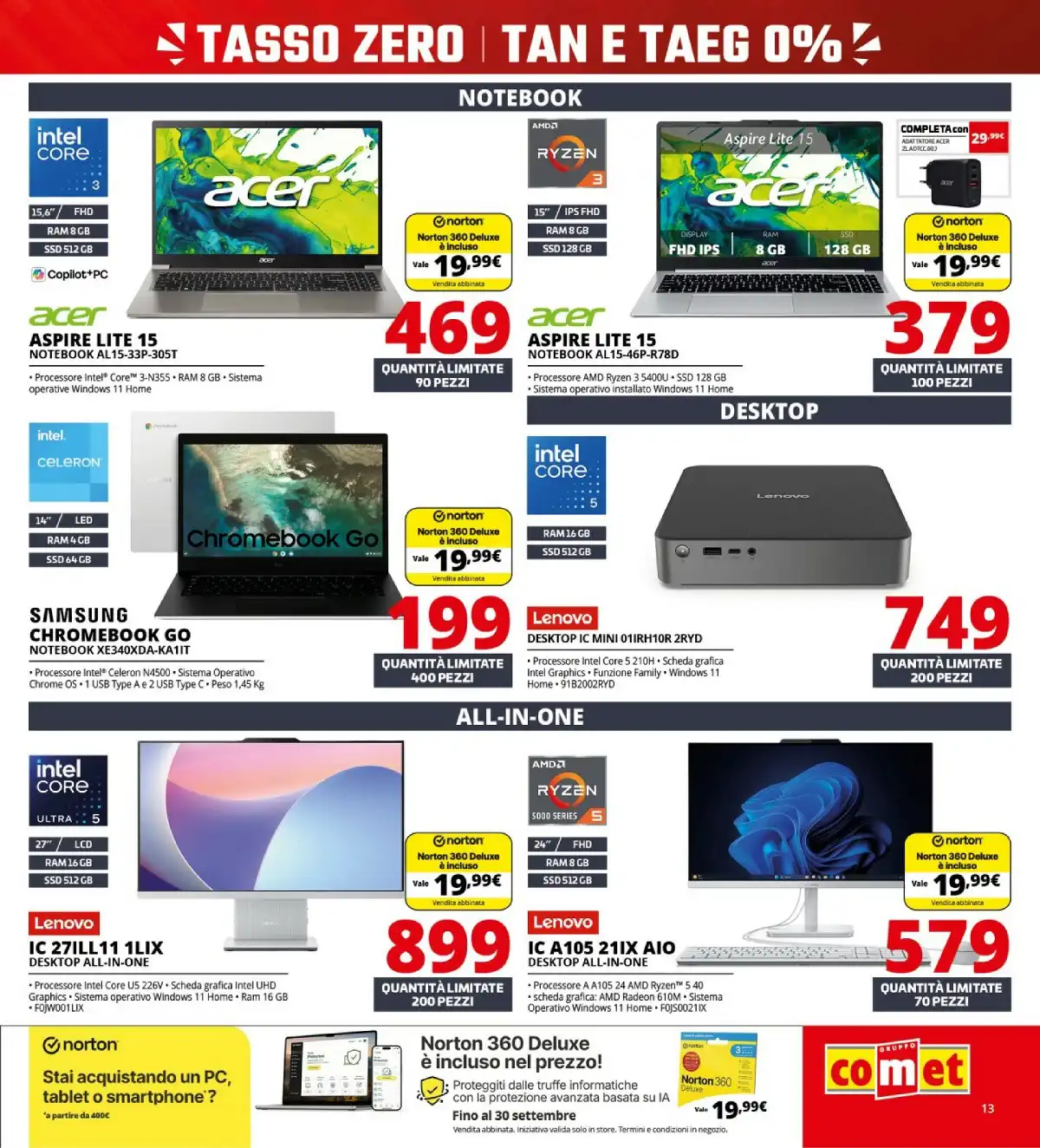 Volantino Comet Black Friday 2026 - Immagine 2 Comet