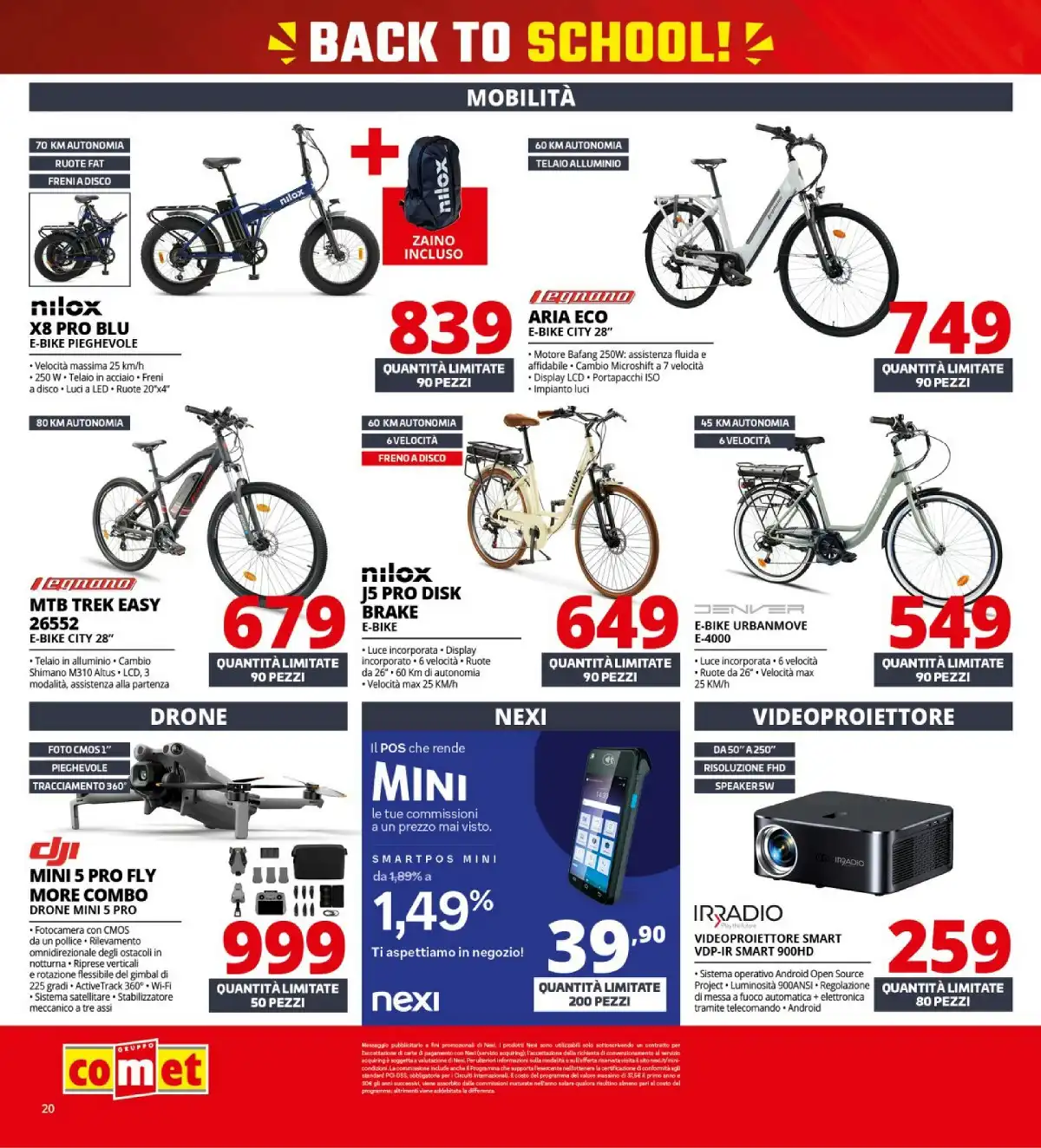 Volantino Comet Black Friday 2026 - Immagine 1 Comet