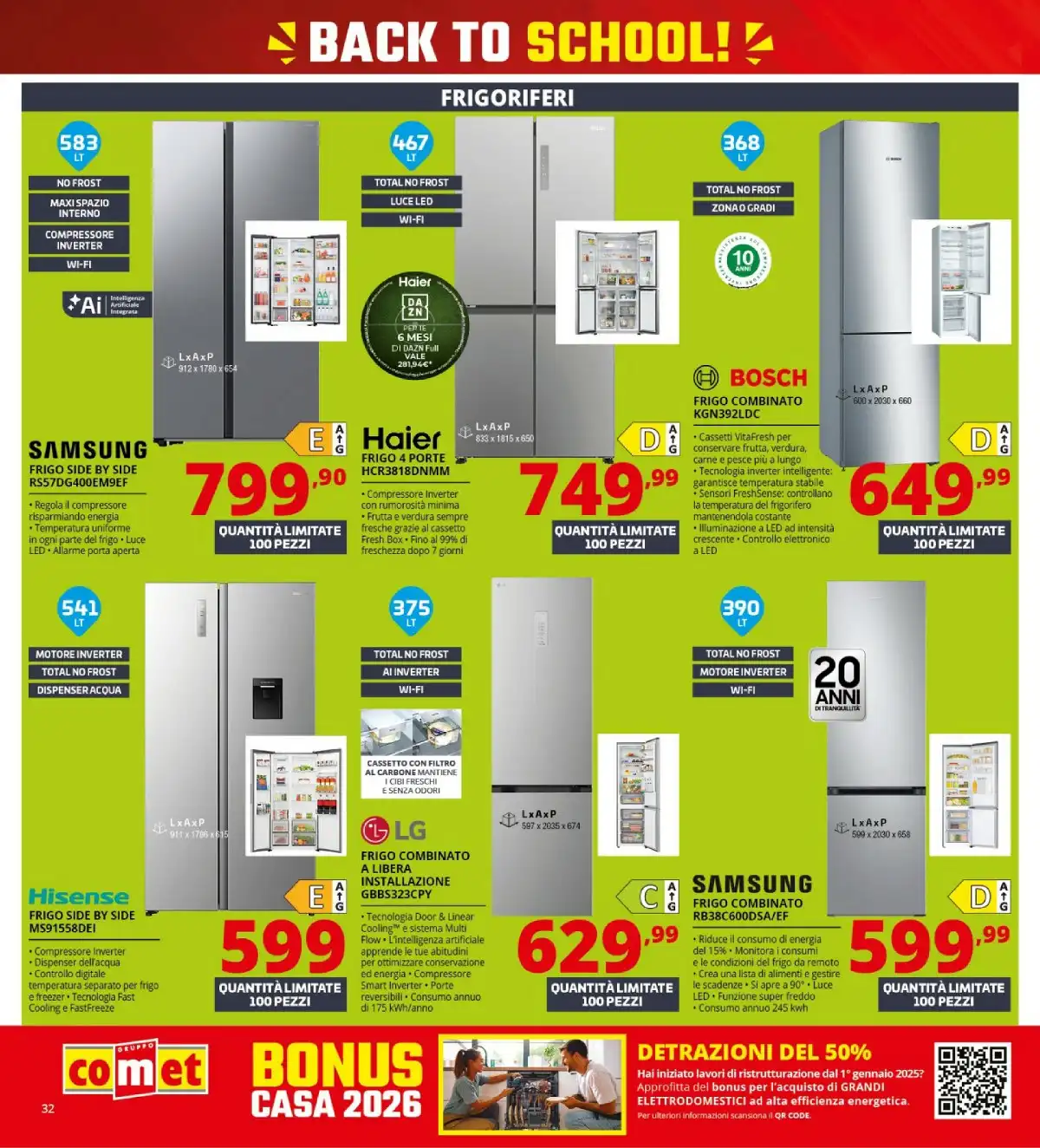 Volantino Comet Black Friday 2026 - Immagine 1 Comet