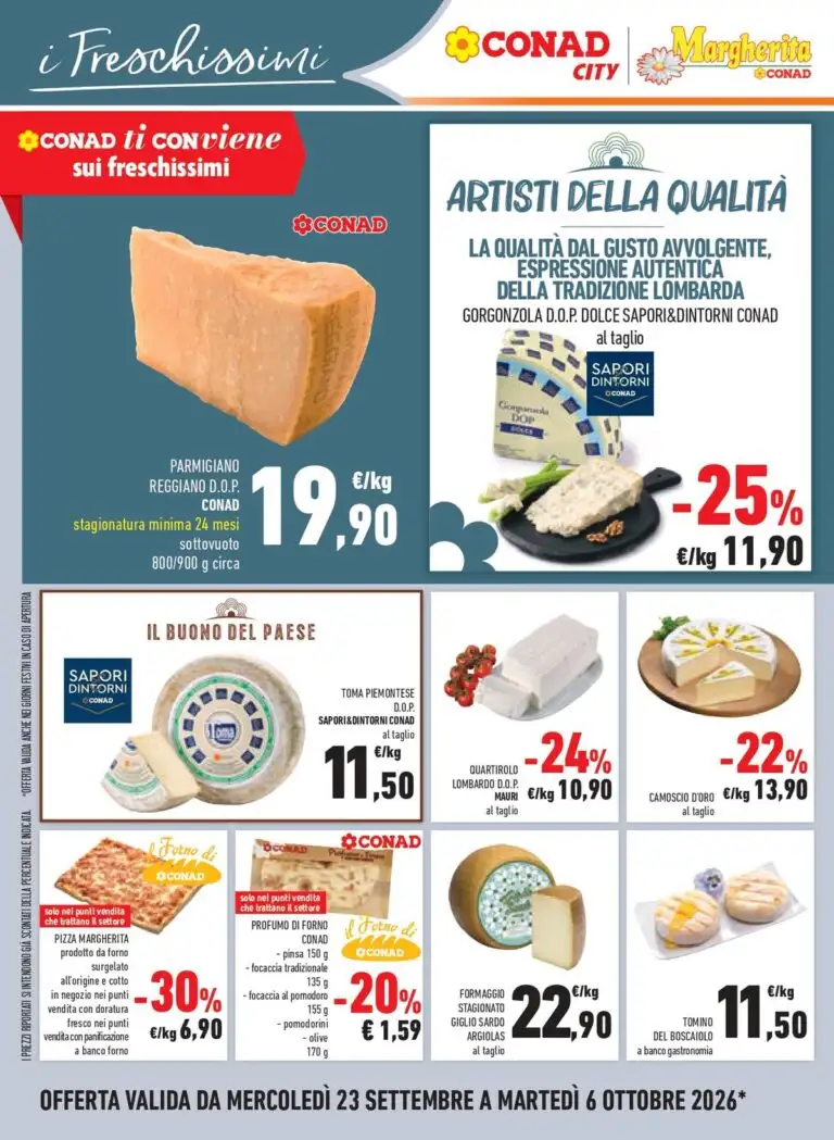 Volantino Conad City Dal 23 Settembre Al 6 Ottobre 2026 Anteprima - Immagine 2 Dal 23 Settembre