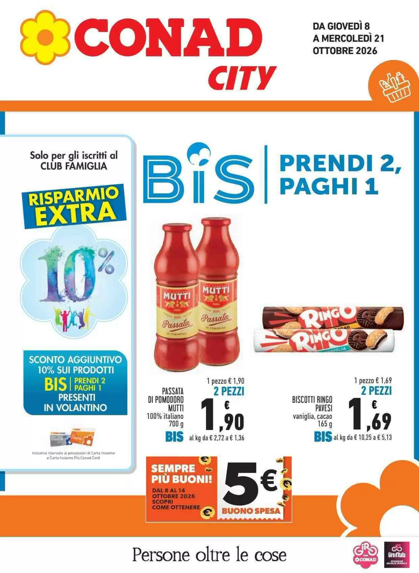 Volantino Conad City Dal 8 Ottobre Al 21 Ottobre 2026 Anteprima - Immagine 1 Dal 8 Ottobre