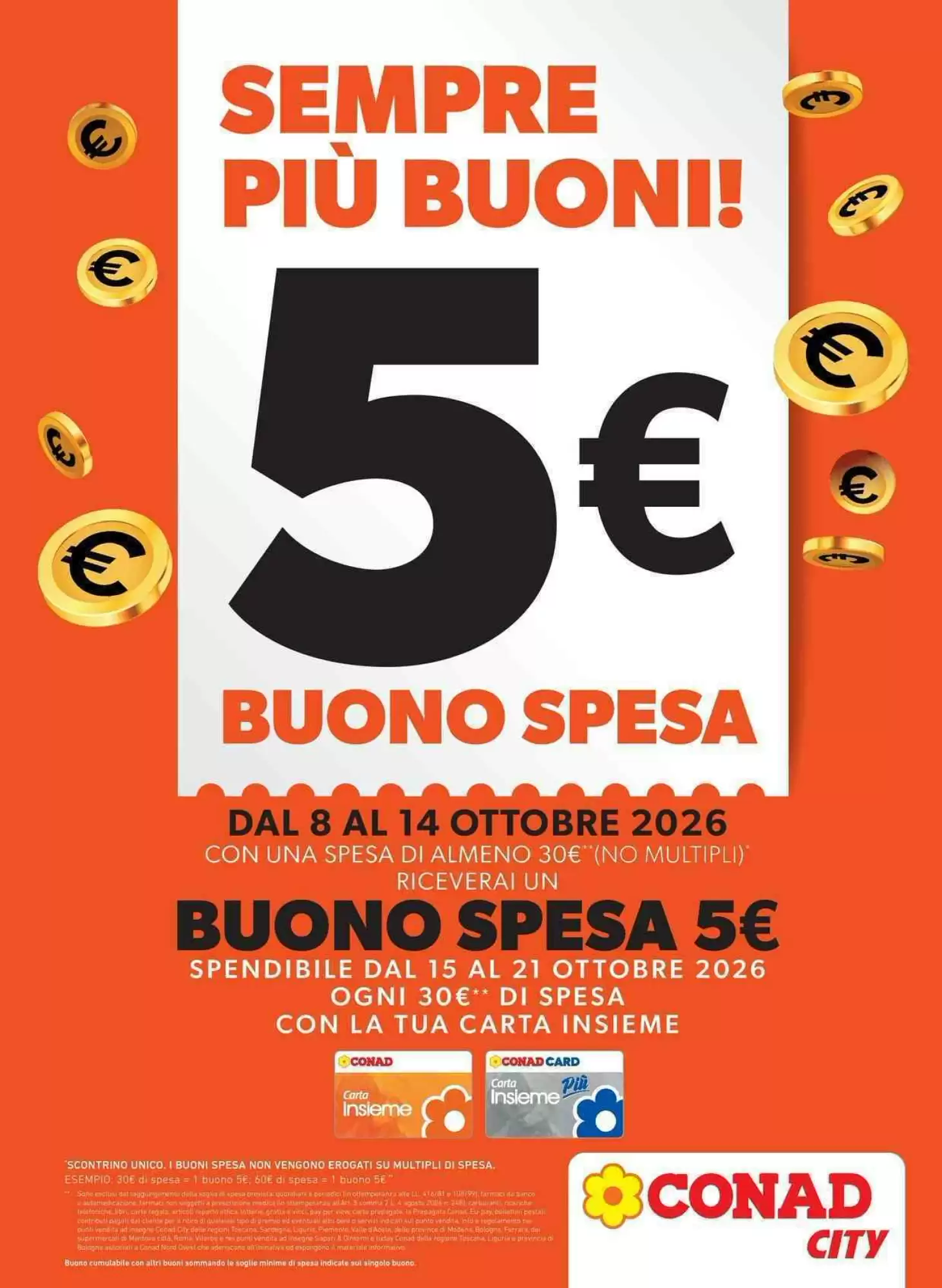 Volantino Conad City Dal 8 Ottobre Al 21 Ottobre 2026 Anteprima - Immagine 2 Dal 8 Ottobre