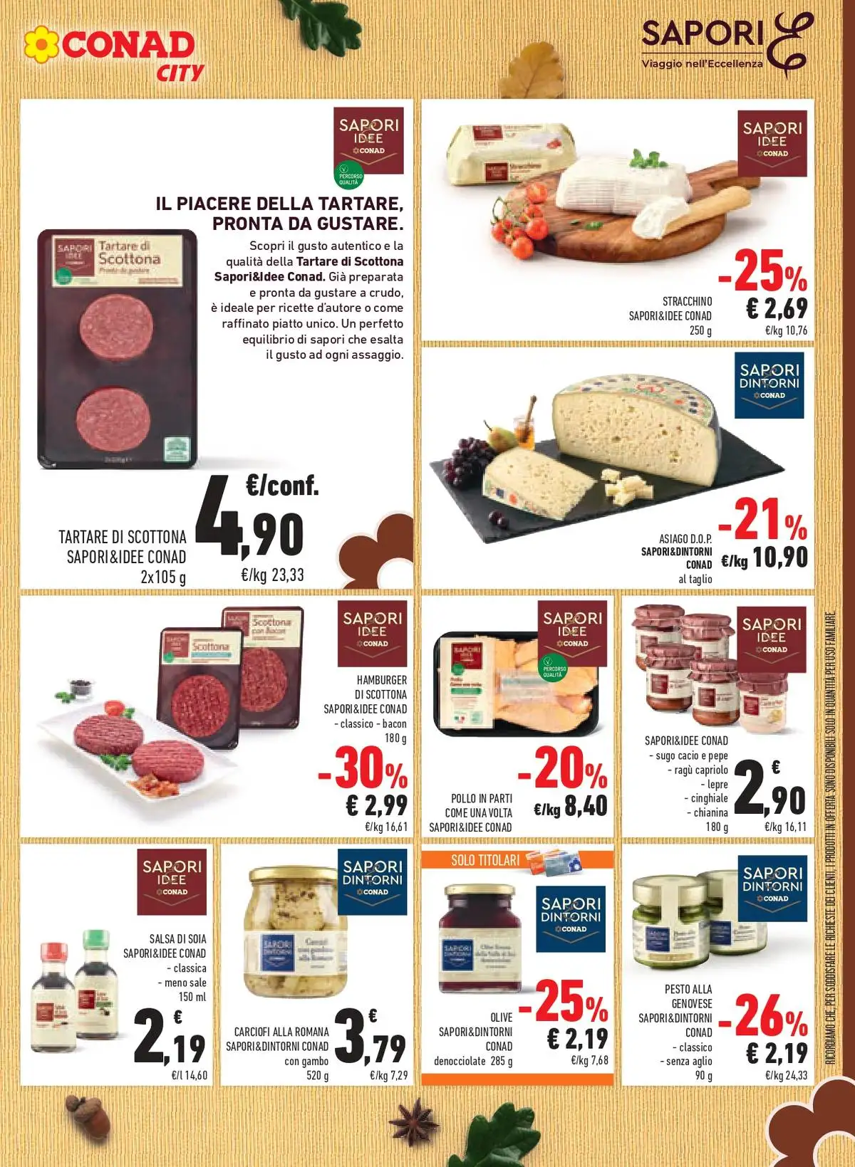 Volantino Conad City dal 9 settembre al 22 settembre 2026 anteprima - Immagine 1 dal 9 settembre