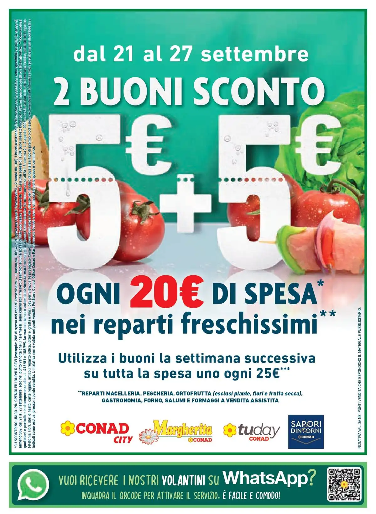 Volantino Conad City dal 9 settembre al 22 settembre 2026 anteprima - Immagine 4 dal 9 settembre