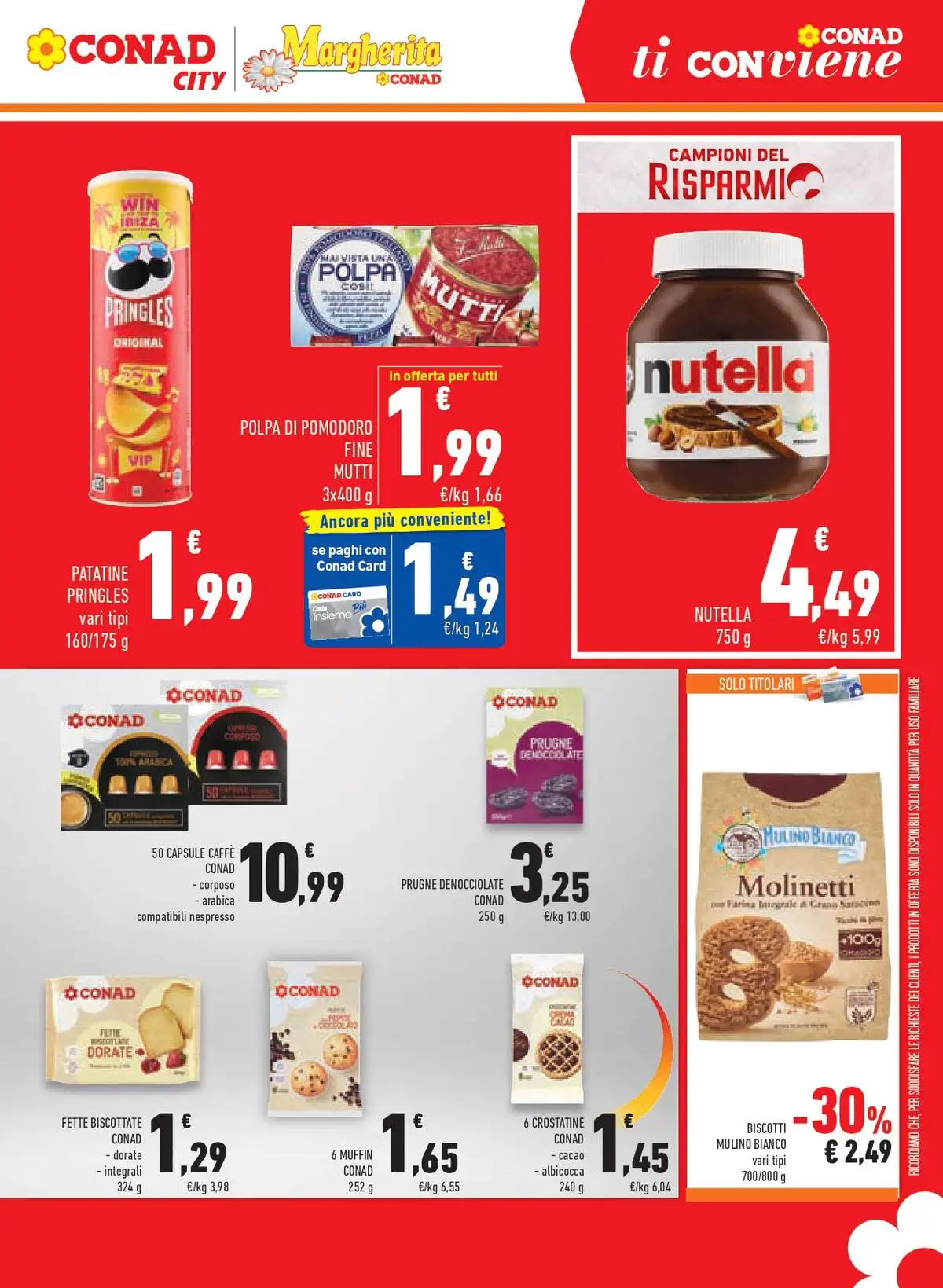 Volantino Conad City dal 9 settembre al 22 settembre 2026 anteprima - Immagine 1 dal 9 settembre