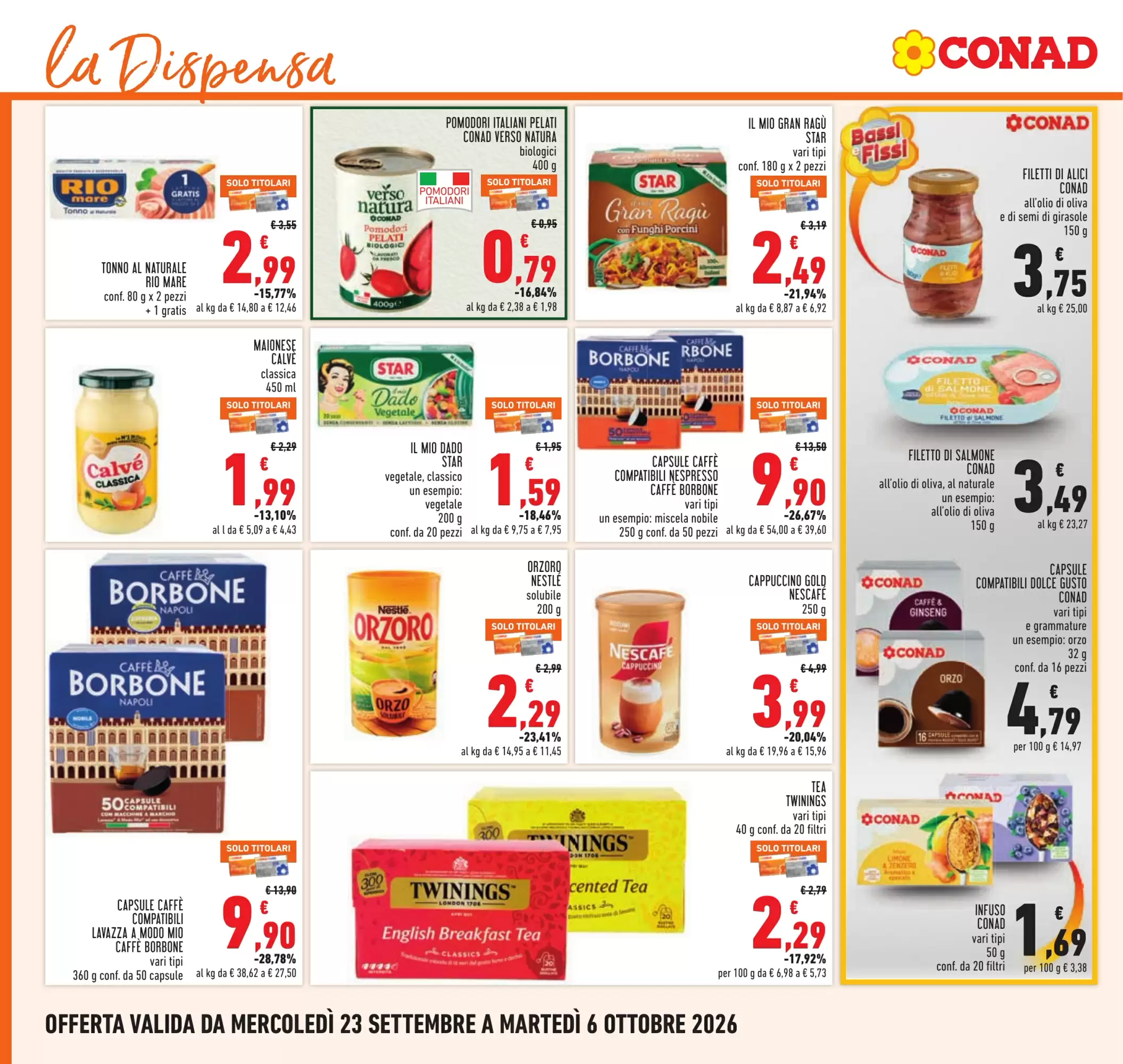 Volantino Conad Dal 23 Settembre Al 6 Ottobre 2026 Anteprima - Immagine 2 Dal 23 Settembre