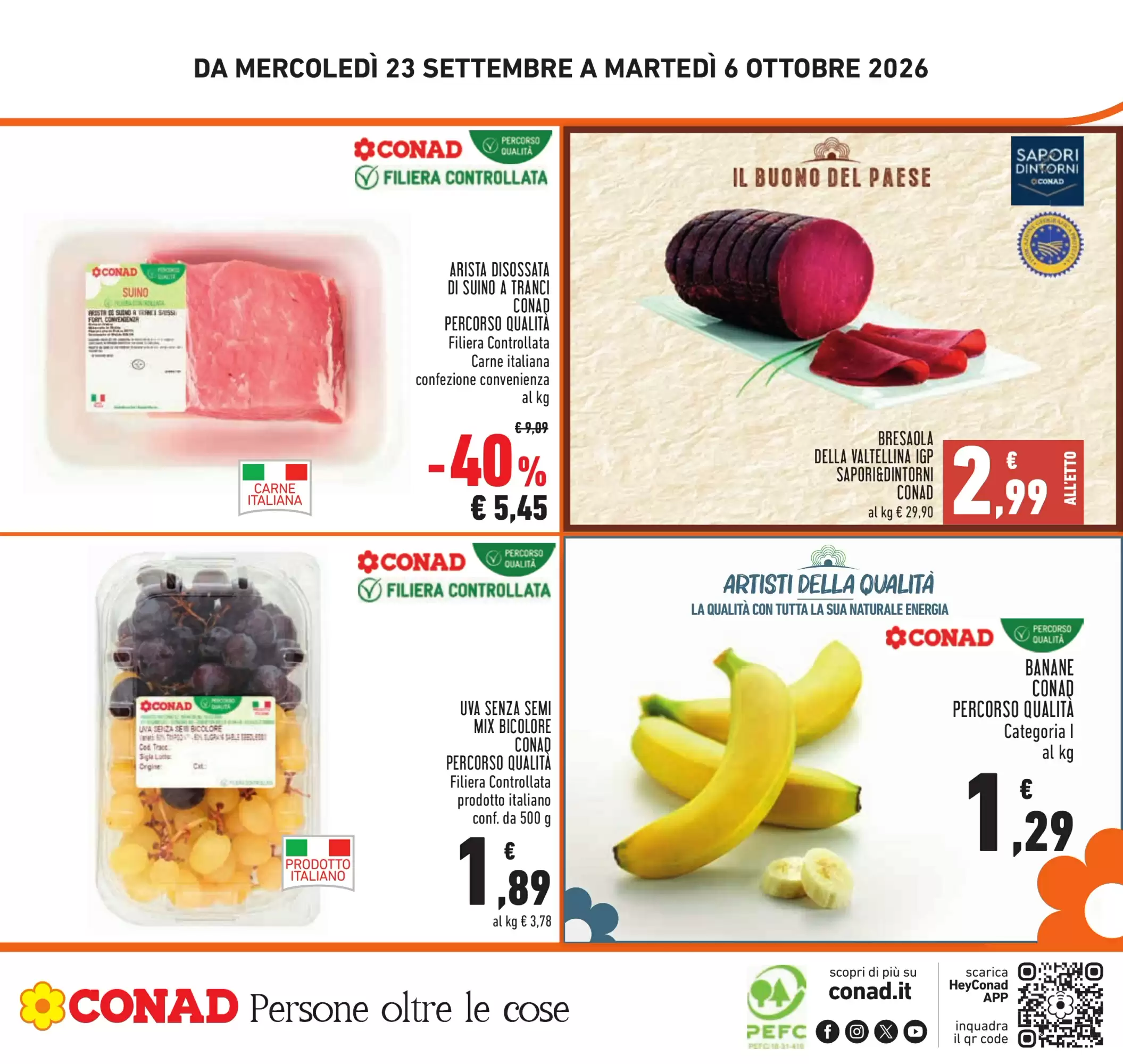 Volantino Conad Dal 23 Settembre Al 6 Ottobre 2026 Anteprima - Immagine 2 Dal 23 Settembre