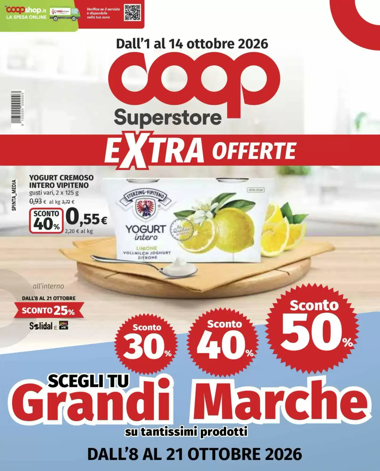 Volantino Coop Dal 1 Ottobre Al 14 Ottobre 2026 Anteprima - Immagine 1 Dal 1 Ottobre