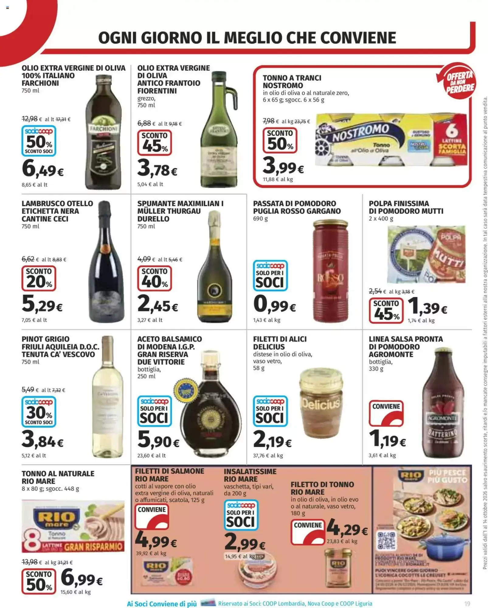 Volantino Coop Dal 1 Ottobre Al 14 Ottobre 2026 Anteprima - Immagine 1 Dal 1 Ottobre