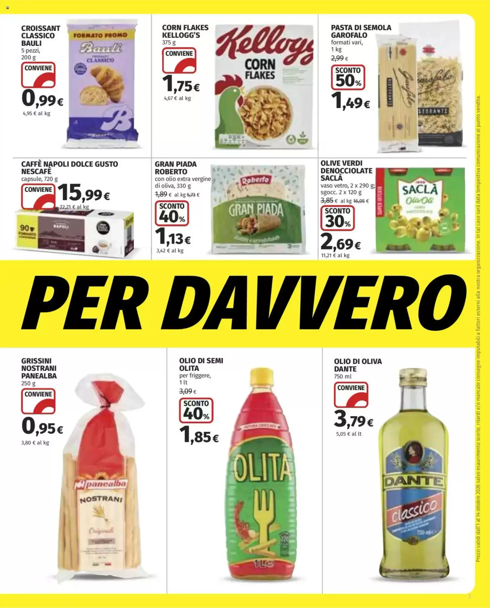 Volantino Coop Dal 1 Ottobre Al 14 Ottobre 2026 Anteprima - Immagine 1 Dal 1 Ottobre