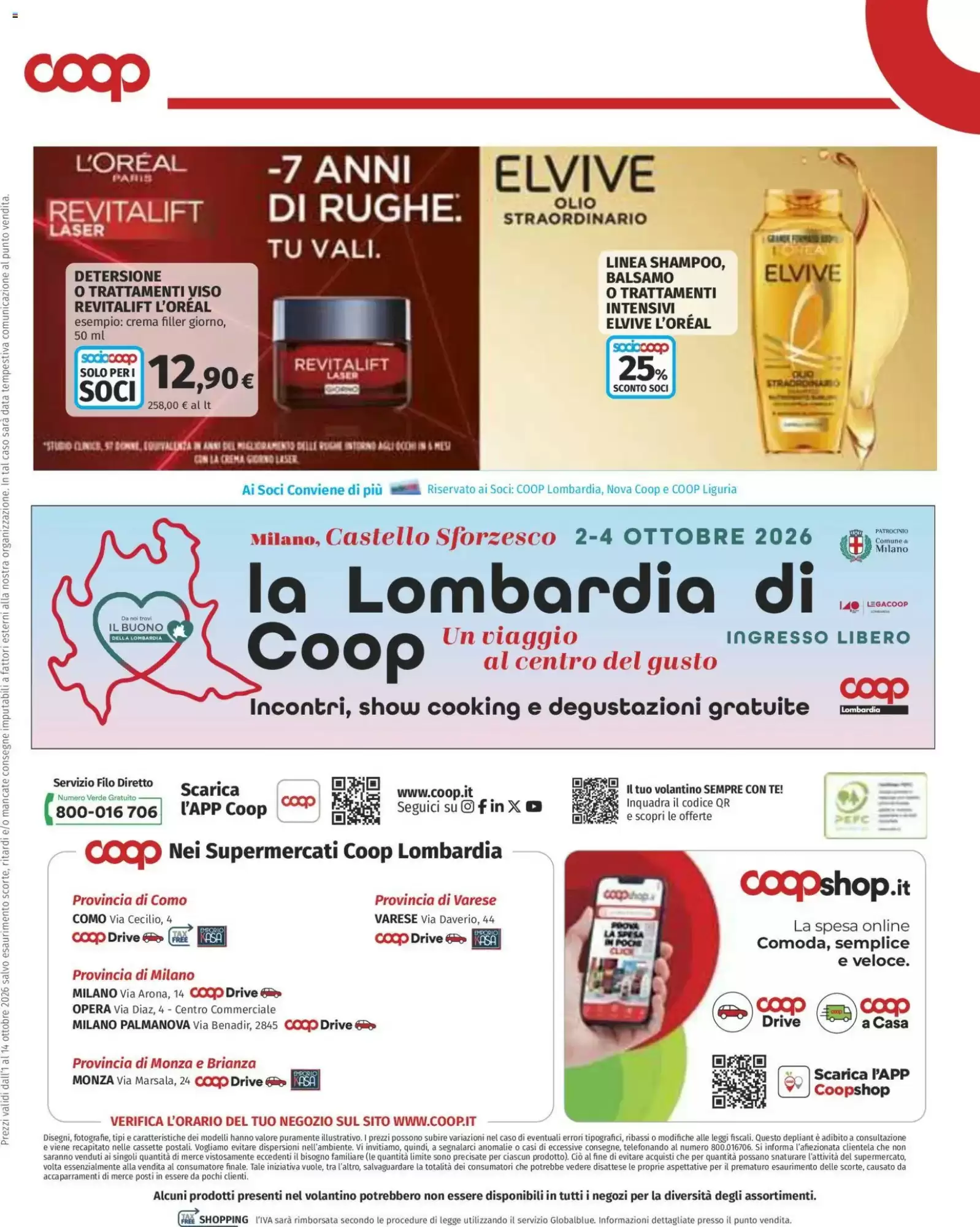 Volantino Coop Dal 1 Ottobre Al 14 Ottobre 2026 Anteprima - Immagine 2 Dal 1 Ottobre