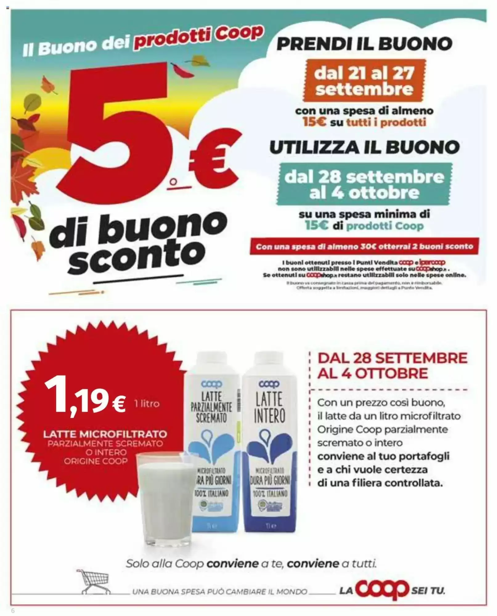 Dal 17 Settembre
