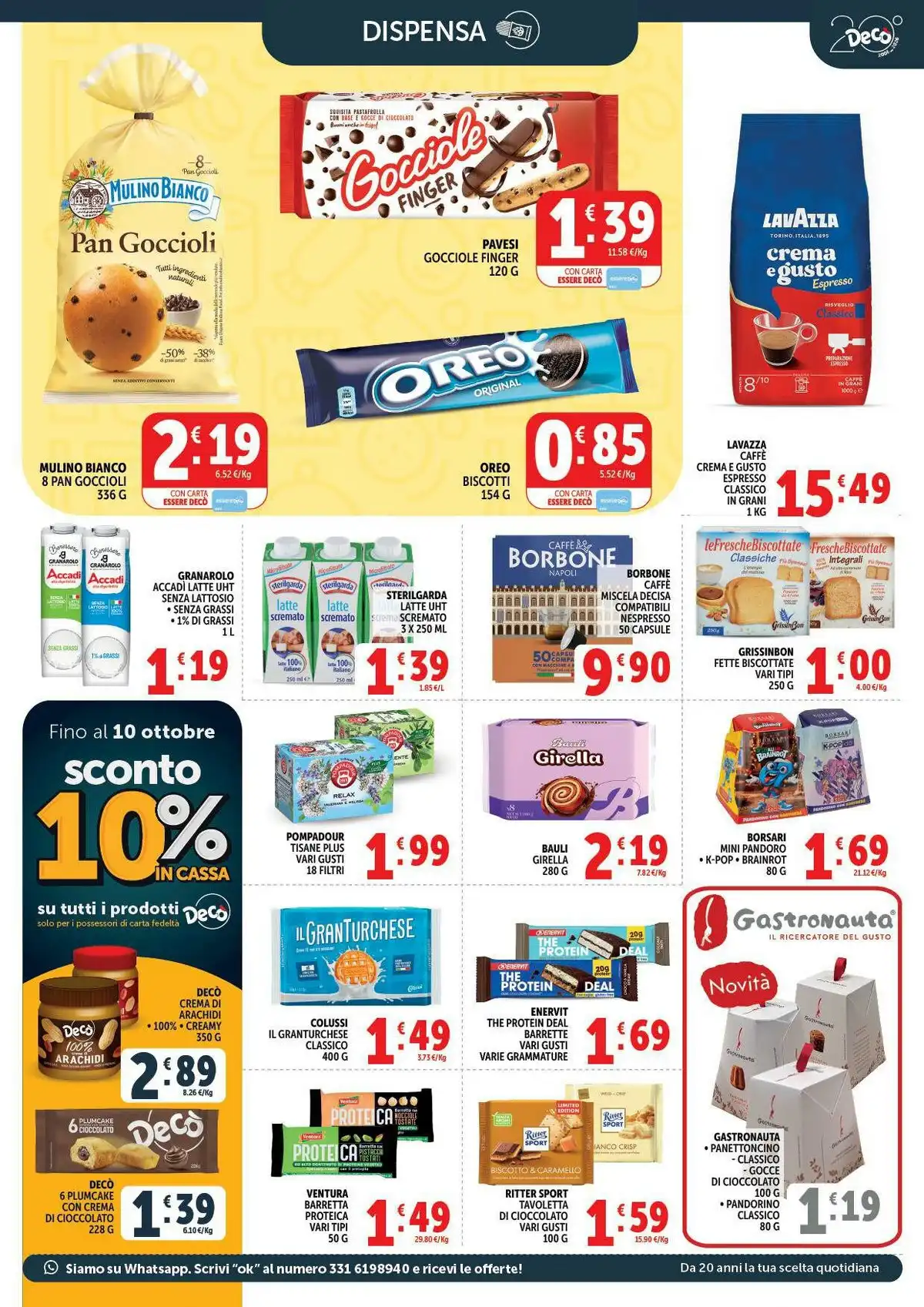 Volantino Decò Market Dal 2 Ottobre Al 12 Ottobre 2026 Anteprima - Immagine 1 Dal 2 Ottobre