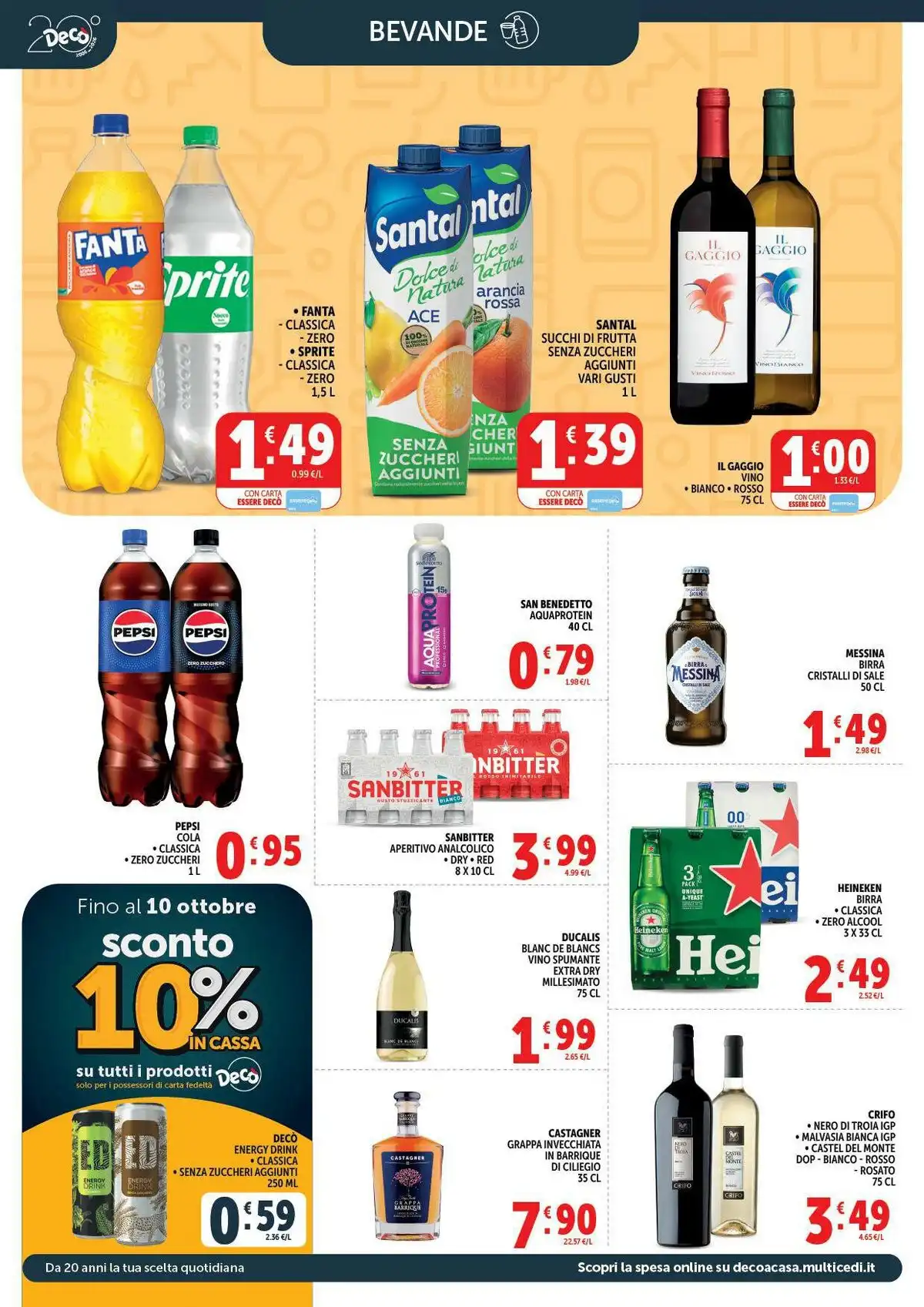 Volantino Decò Market Dal 2 Ottobre Al 12 Ottobre 2026 Anteprima - Immagine 4 Dal 2 Ottobre