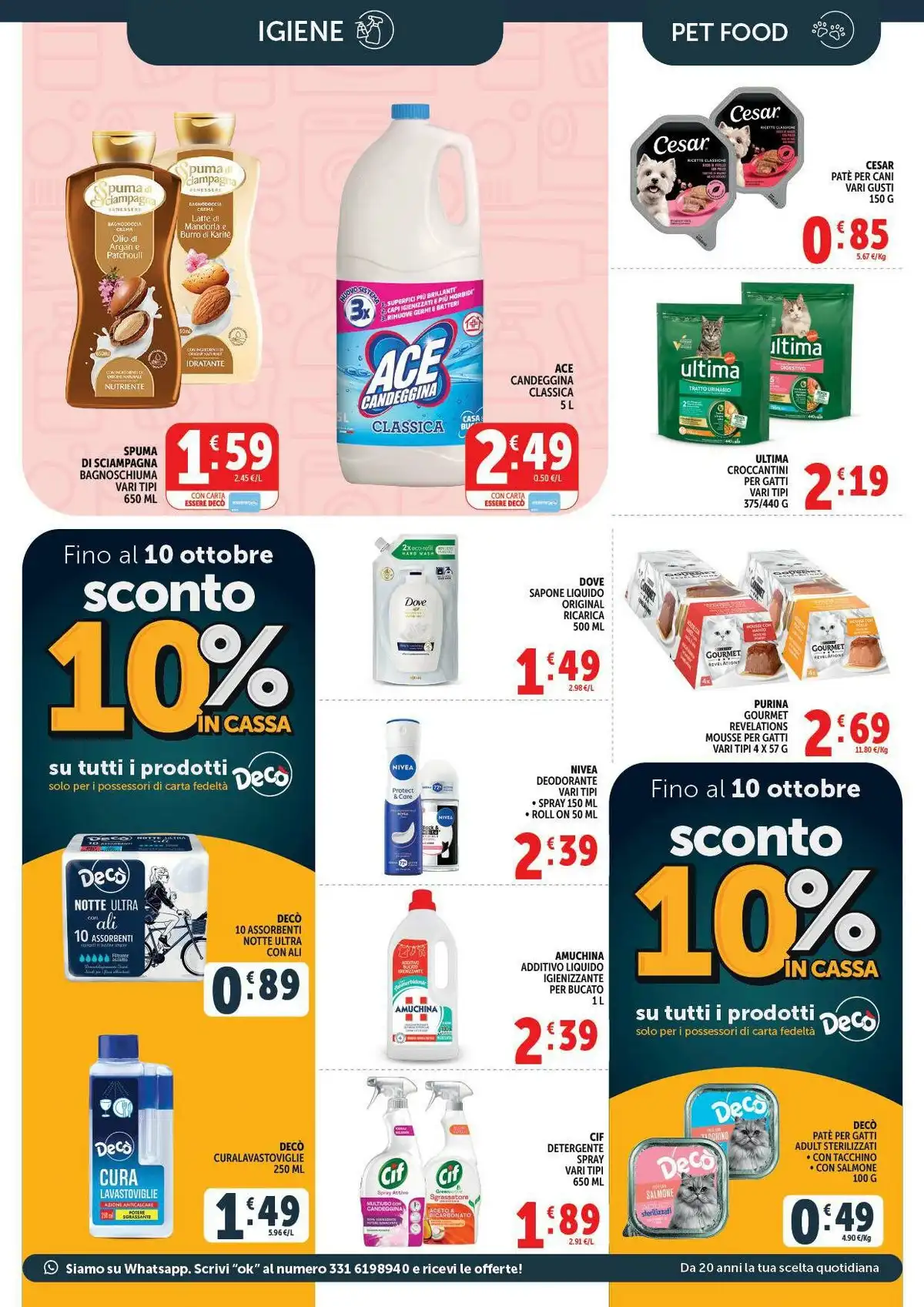 Volantino Decò Market Dal 2 Ottobre Al 12 Ottobre 2026 Anteprima - Immagine 1 Dal 2 Ottobre