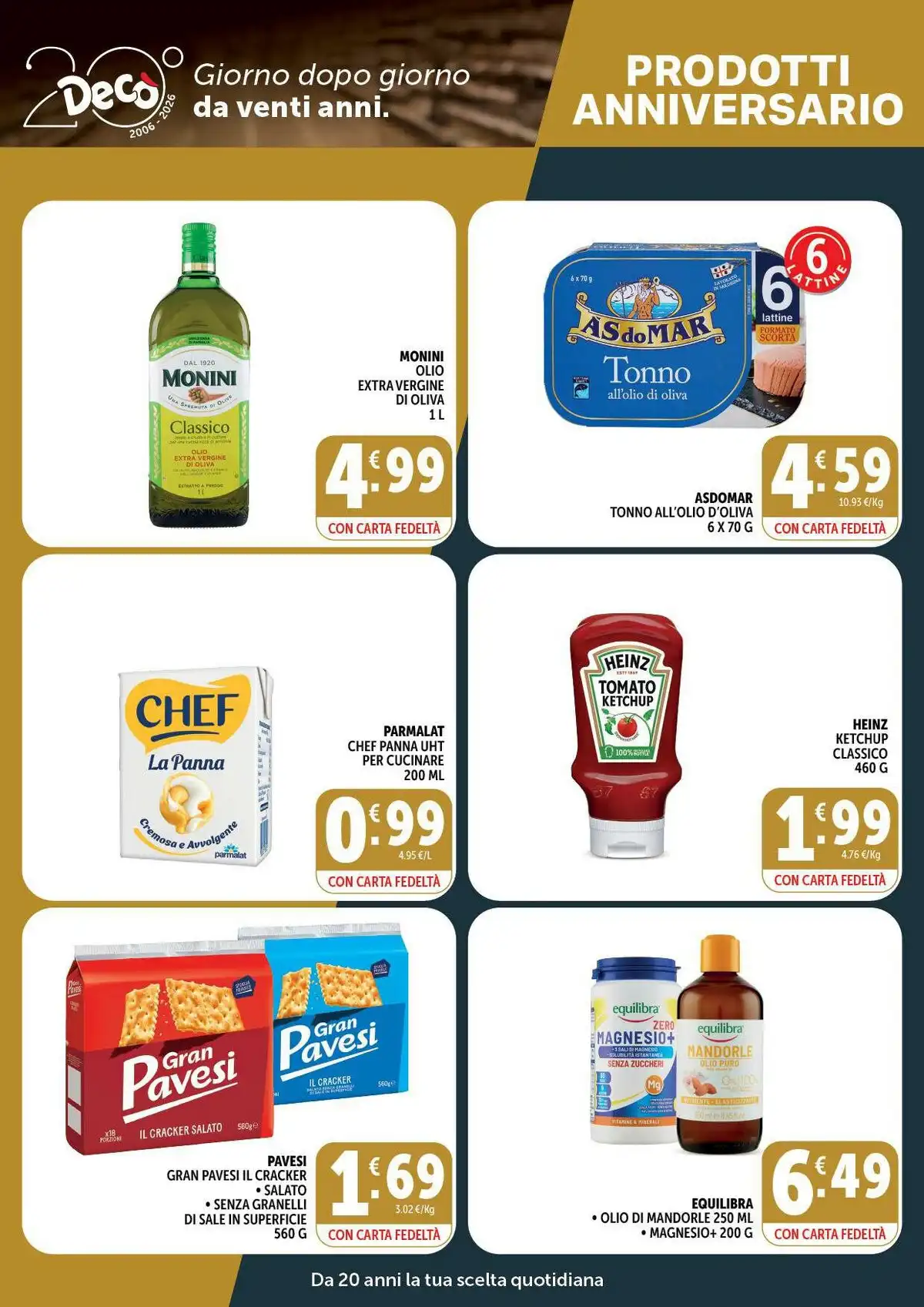 Volantino Decò Market Dal 2 Ottobre Al 12 Ottobre 2026 Anteprima - Immagine 1 Dal 2 Ottobre