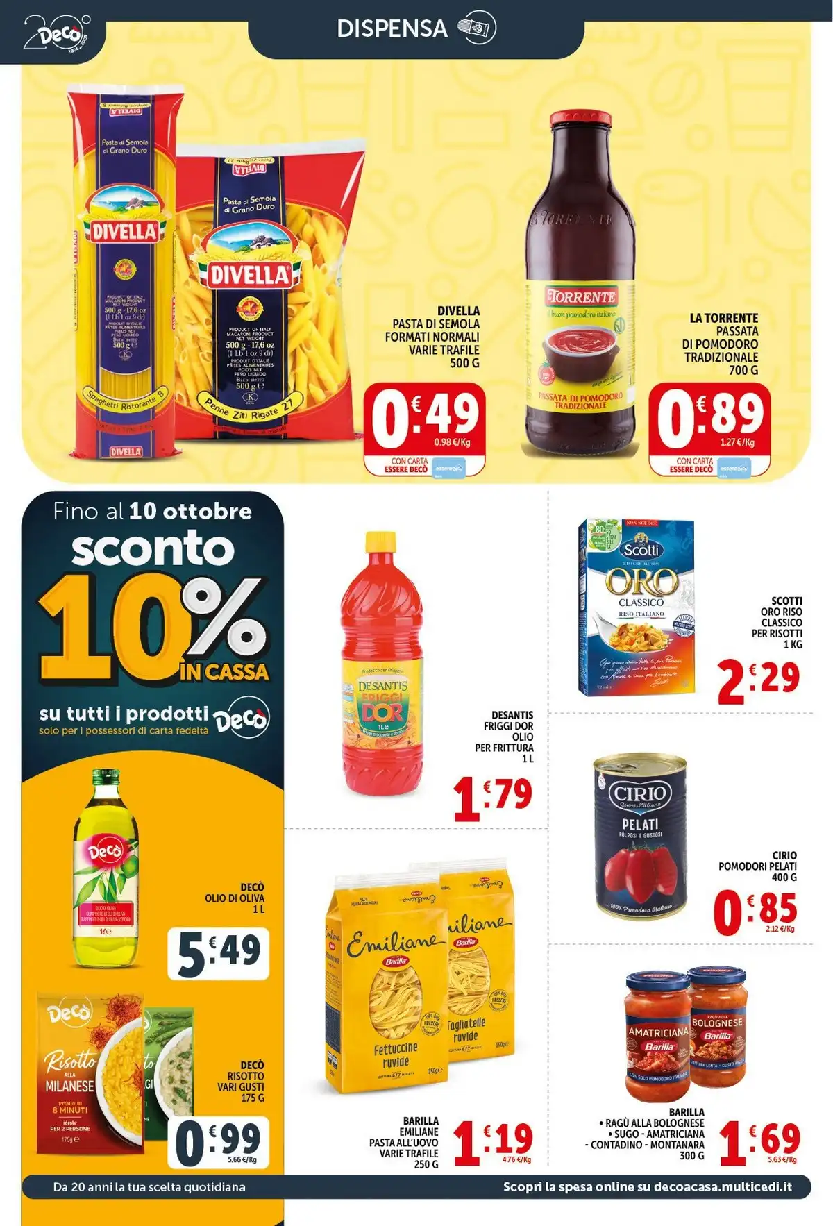 Volantino Deco Supermercati Dal 2 Ottobre Al 12 Ottobre 2026 Anteprima - Immagine 2 Dal 2 Ottobre