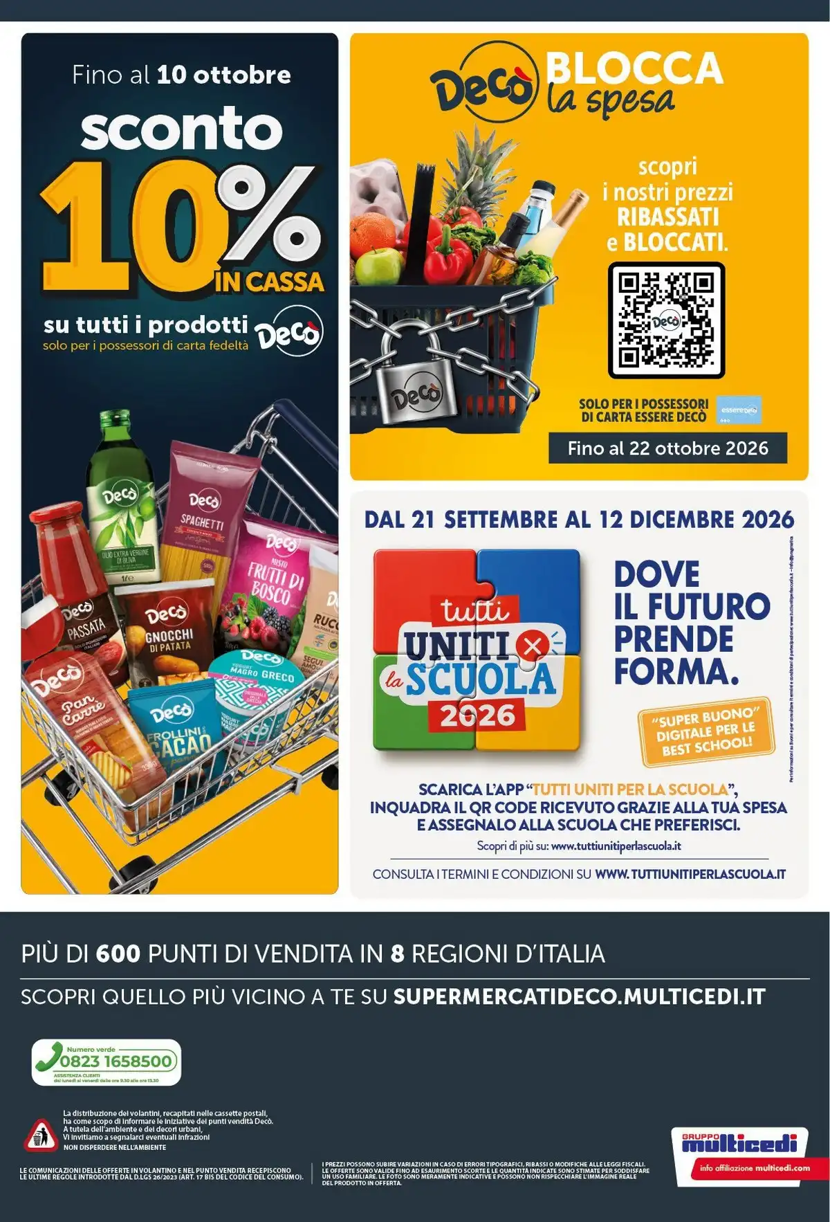 Volantino Deco Supermercati Dal 2 Ottobre Al 12 Ottobre 2026 Anteprima - Immagine 2 Dal 2 Ottobre