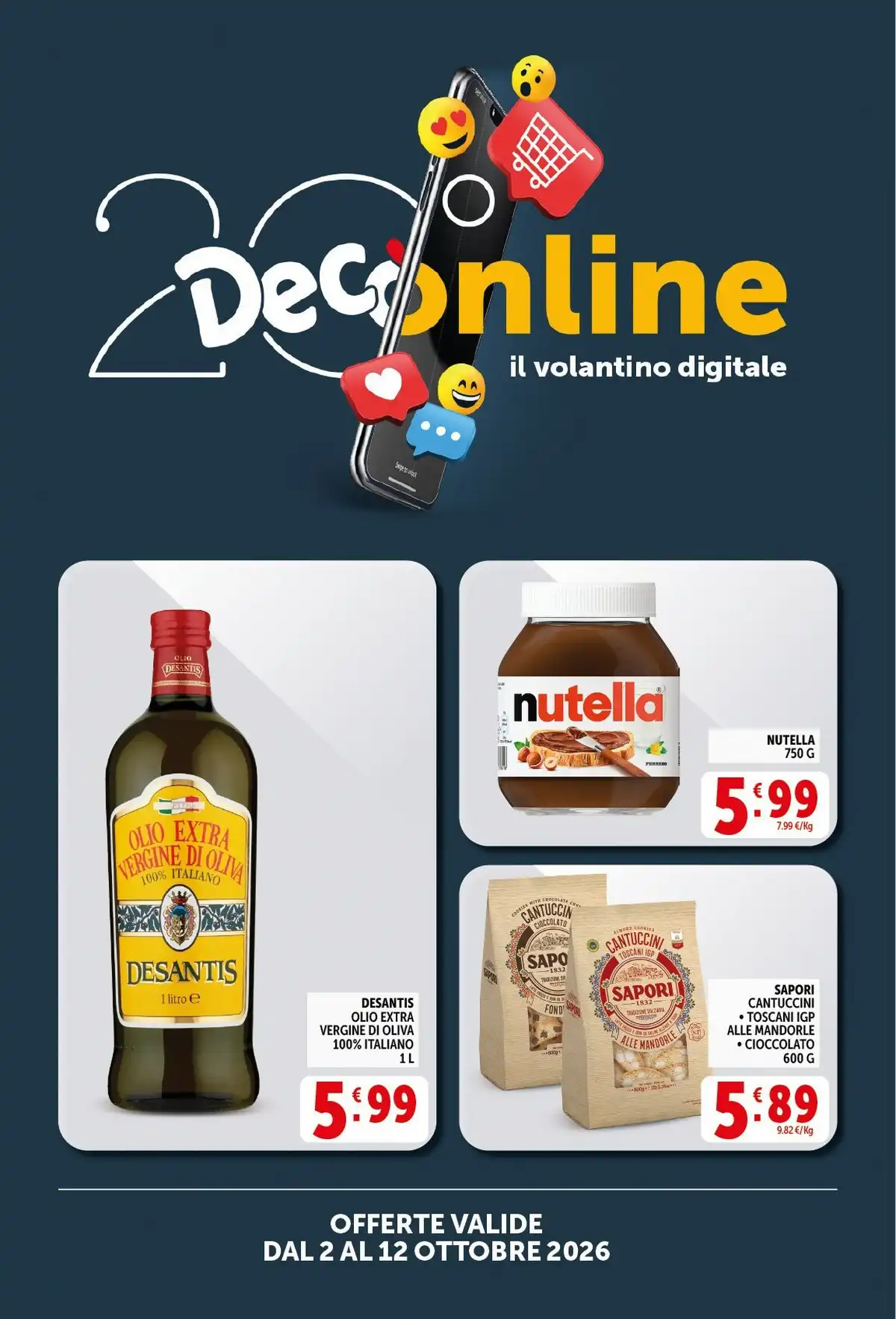 Volantino Deco Supermercati Dal 2 Ottobre Al 12 Ottobre 2026 Anteprima - Immagine 3 Dal 2 Ottobre