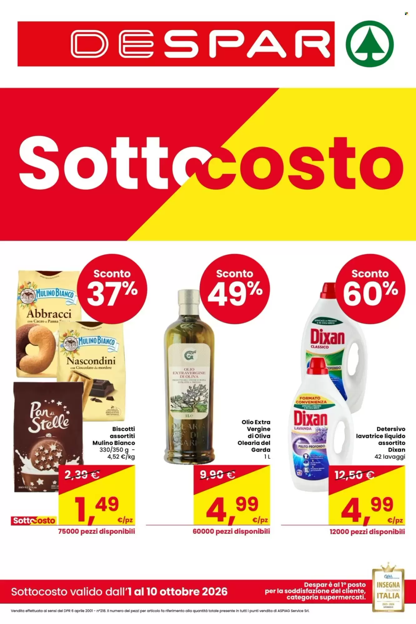 Despar Volantino Dal 1 Ottobre Al 14 Ottobre 2026 Anteprima - Immagine 1 Dal 1 Ottobre