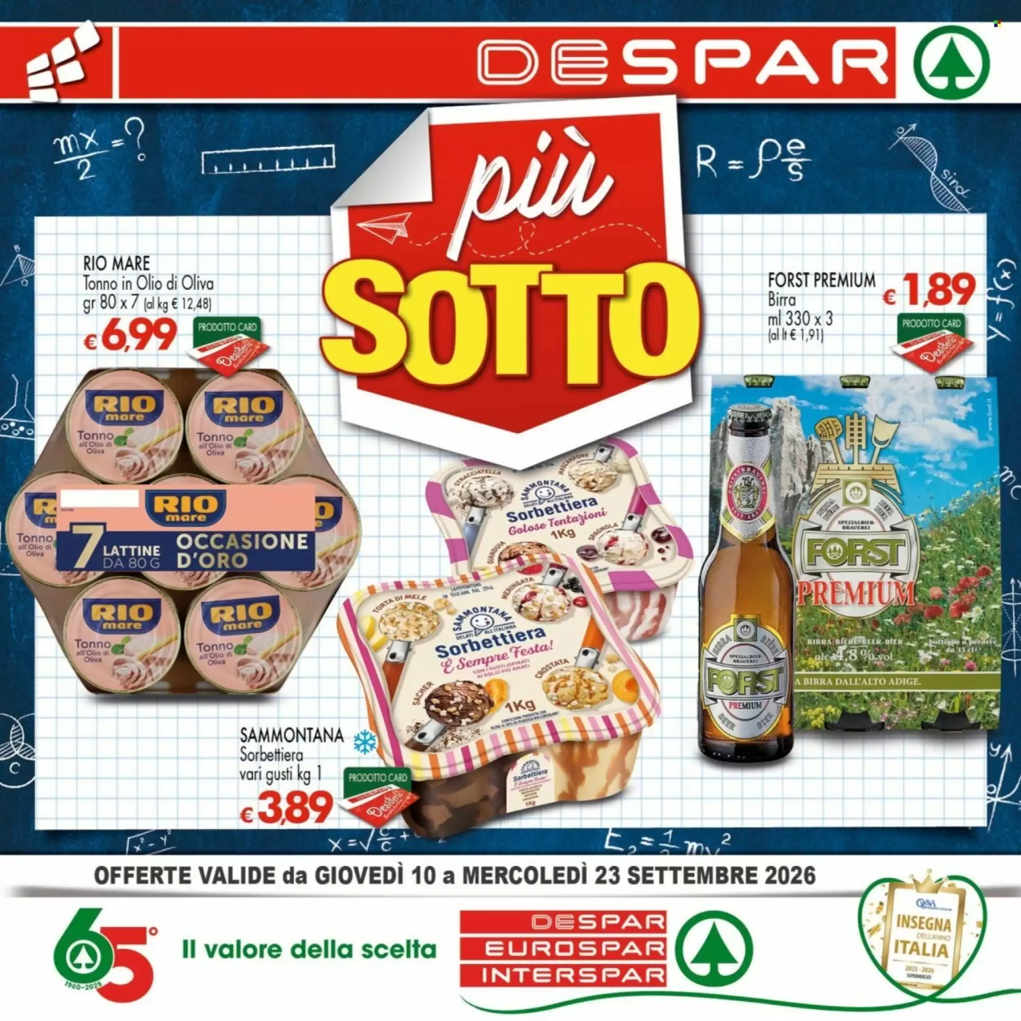 Despar Volantino Dal 10 Settembre Al 23 Settembre 2026 Anteprima - Immagine 1 Dal 10 Settembre